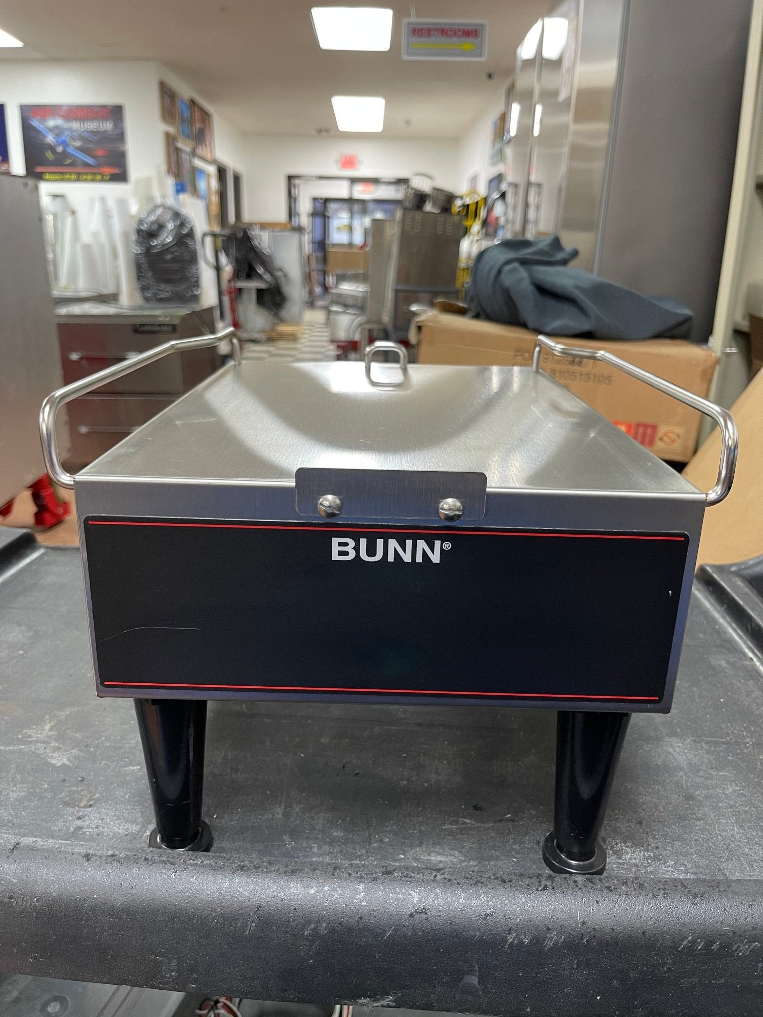Used Bunn LP Commercial Iced Tea Dispenser Stand Bunn 37675.0001 - Falcon Restaurant Supply - 1