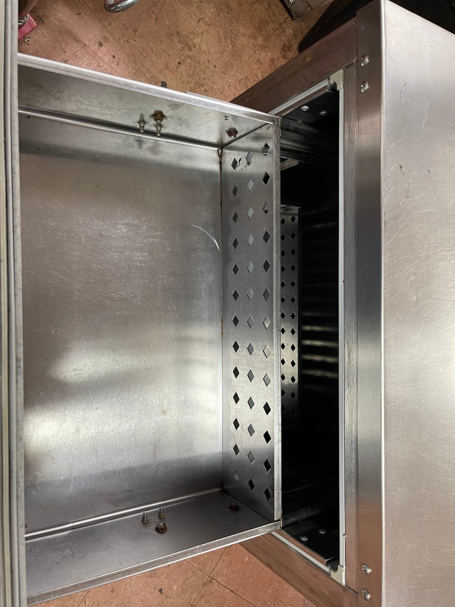 Used Continental DLUC27 - SS Commercial Under Counter Freezer 120V - Falcon Restaurant Supply - 4