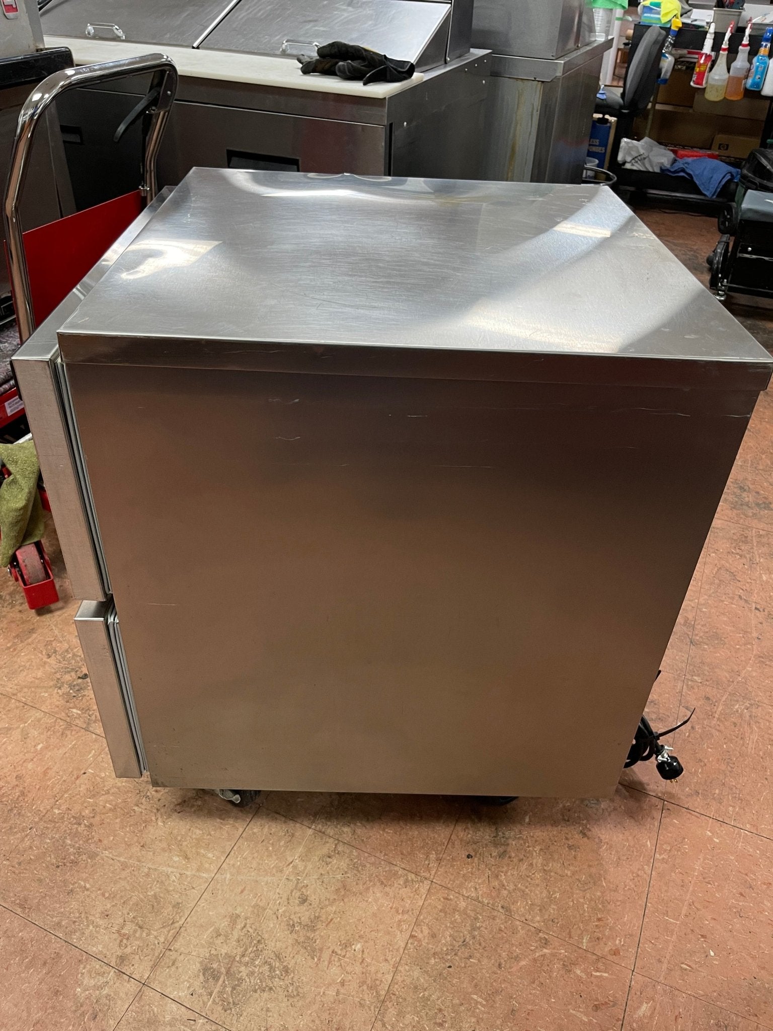 Used Continental DLUC27 - SS Commercial Under Counter Freezer 120V - Falcon Restaurant Supply - 5