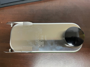 New Server 83184 Stainless Hinged Slim Soda Ice Cream Toppings Fountain Jar Lid