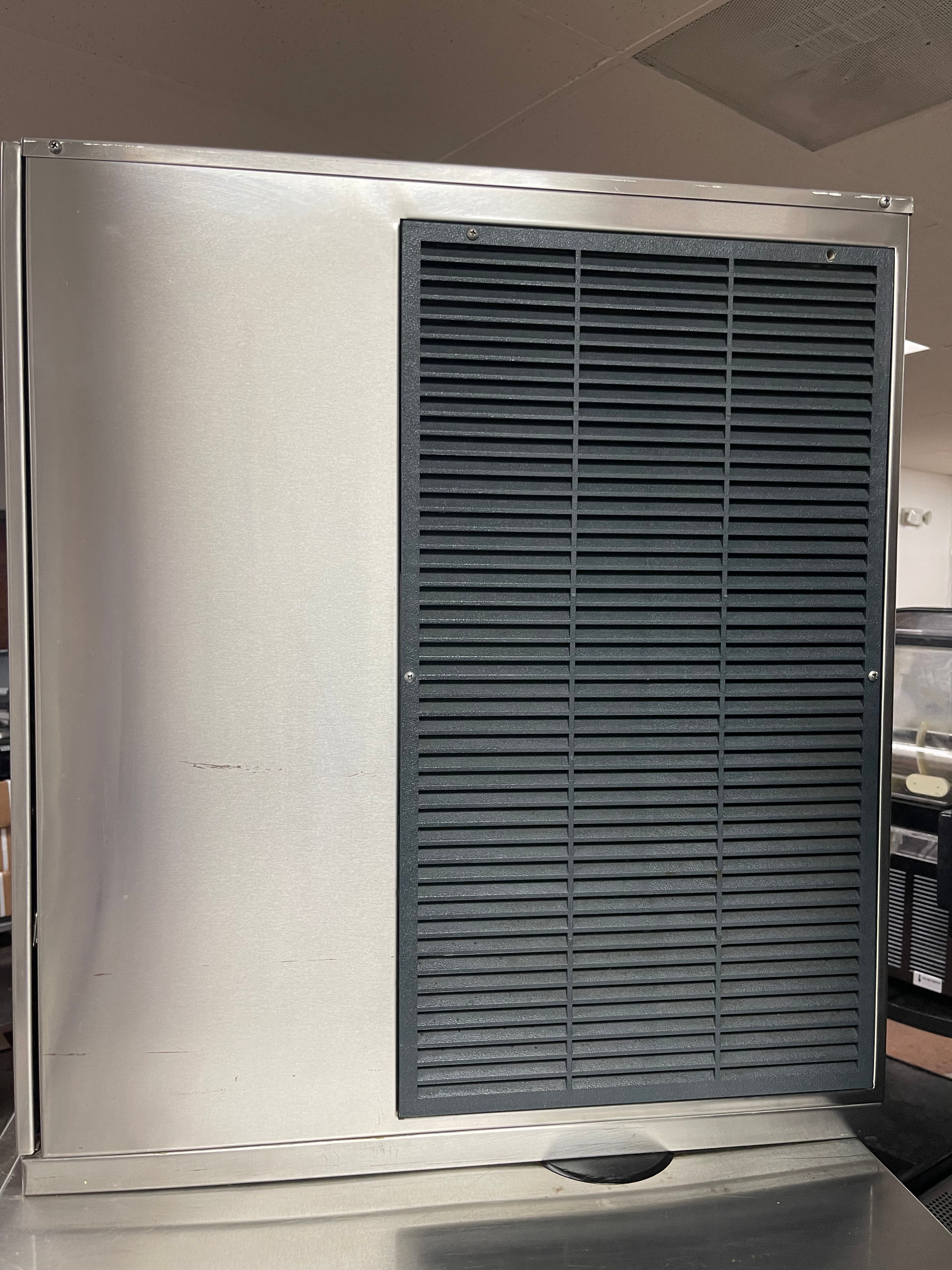 Used 21" Scotsman NME654RS-1B 615lb Nugget Ice Machine 115V with Condenser As-Is