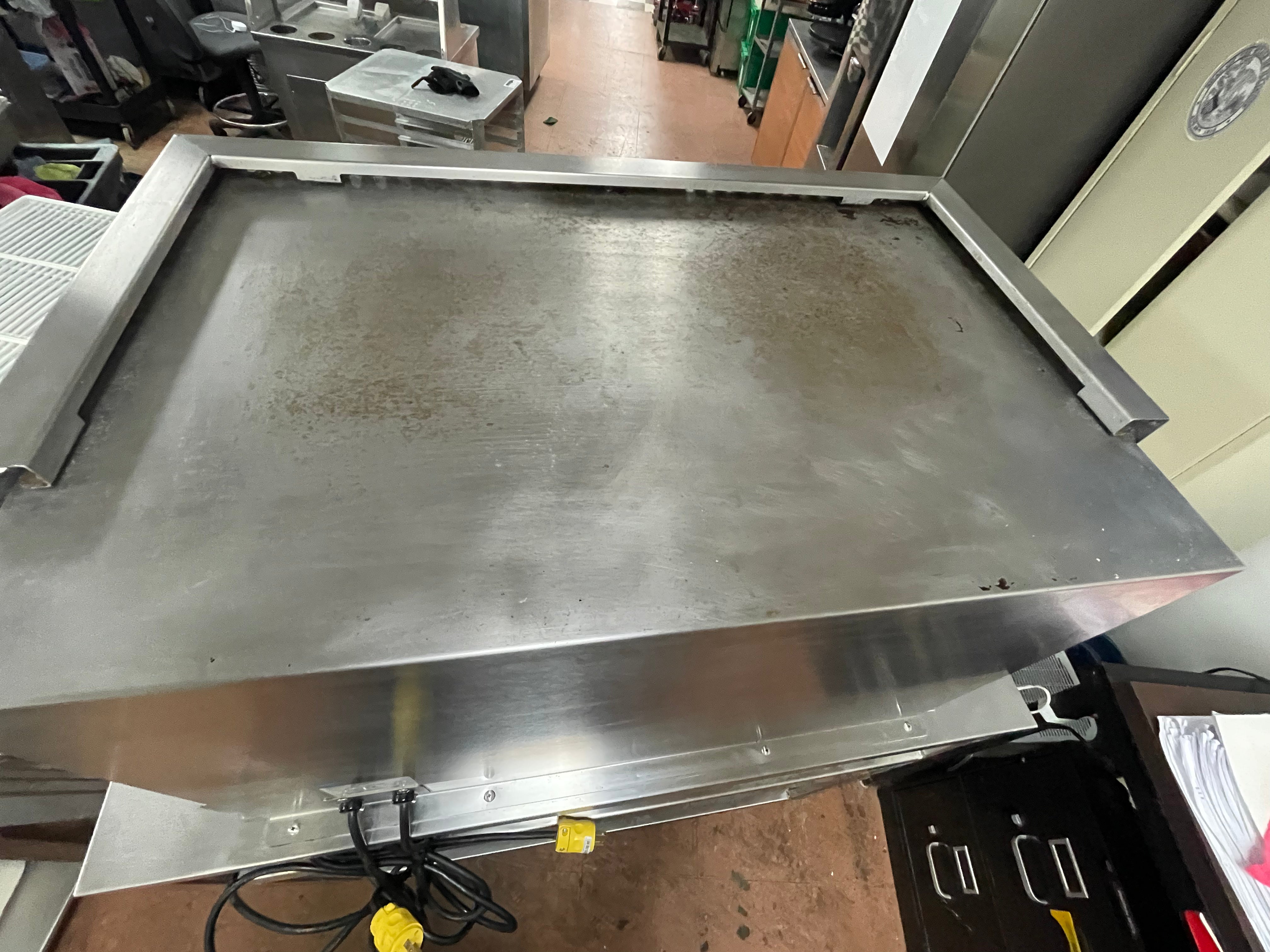 Used Marshall 145486SS Commercial Stainless Steel Deep Fryer Warming Dump Station 120V