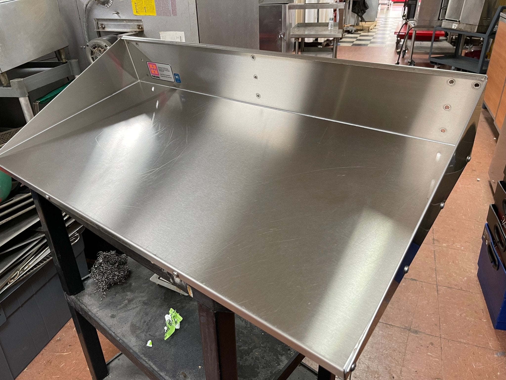 Used Marshall 175401 36" ThermoGlo Heated Warming Holding Stainless Steel Wall Mounted Shelf 120V - Falcon Restaurant Supply - 1