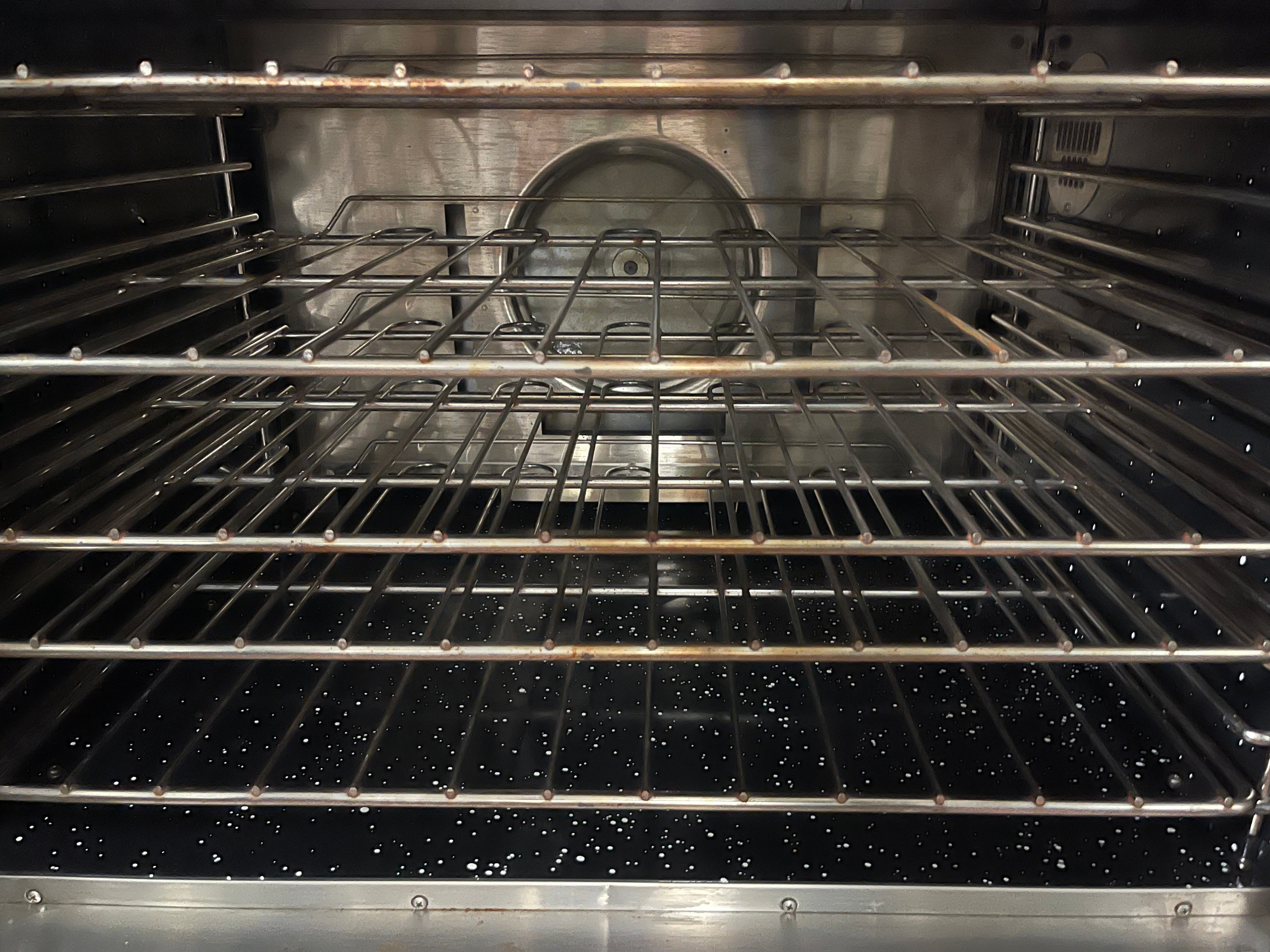 Used Lang ECCO-AP Double Deck Full Size Electric Convection Oven 480V 3PH As-Is