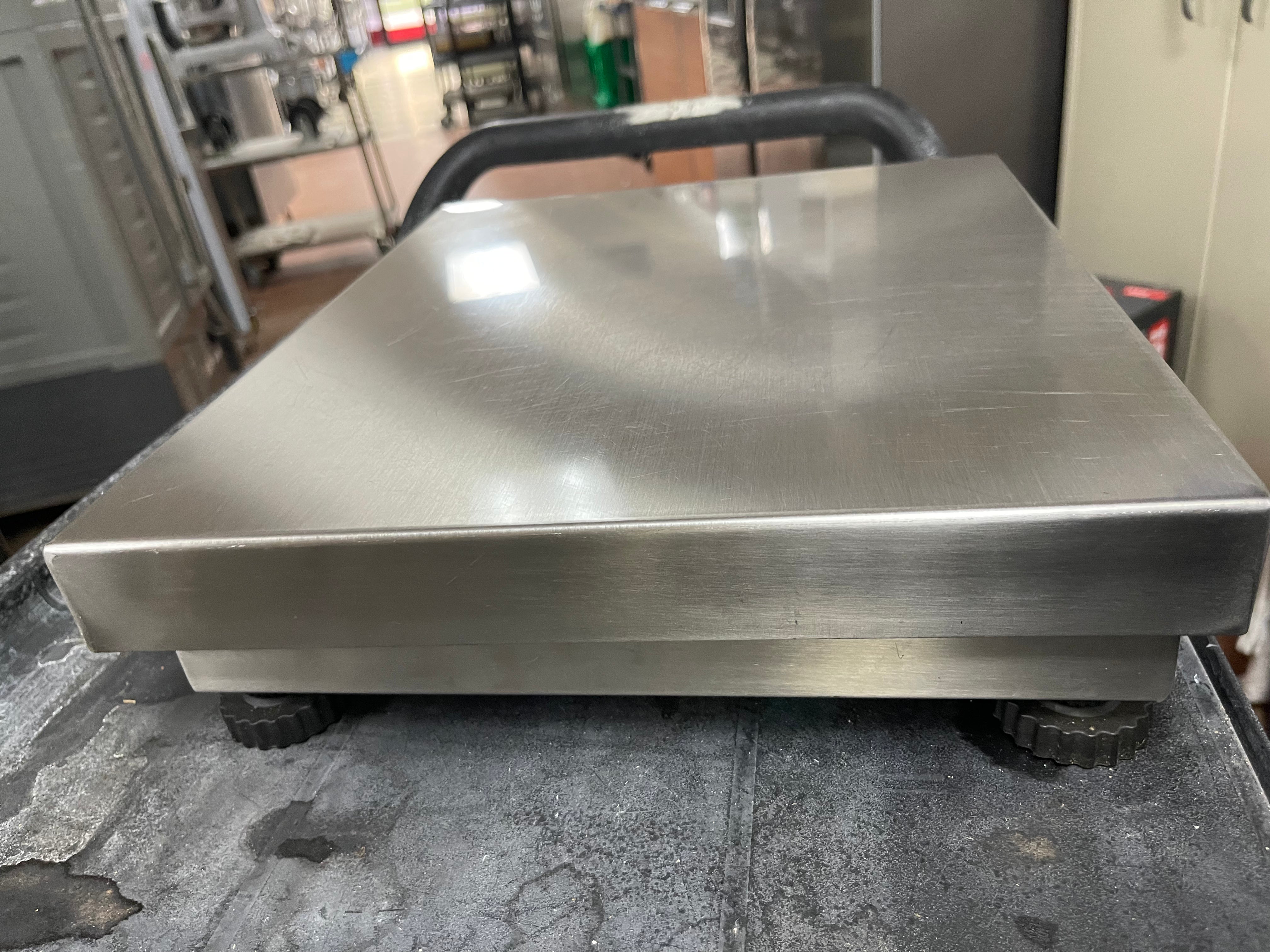 Used Brecknell 6720U POS Retail Checkout 15lb Stainless Deli Grocery Scale