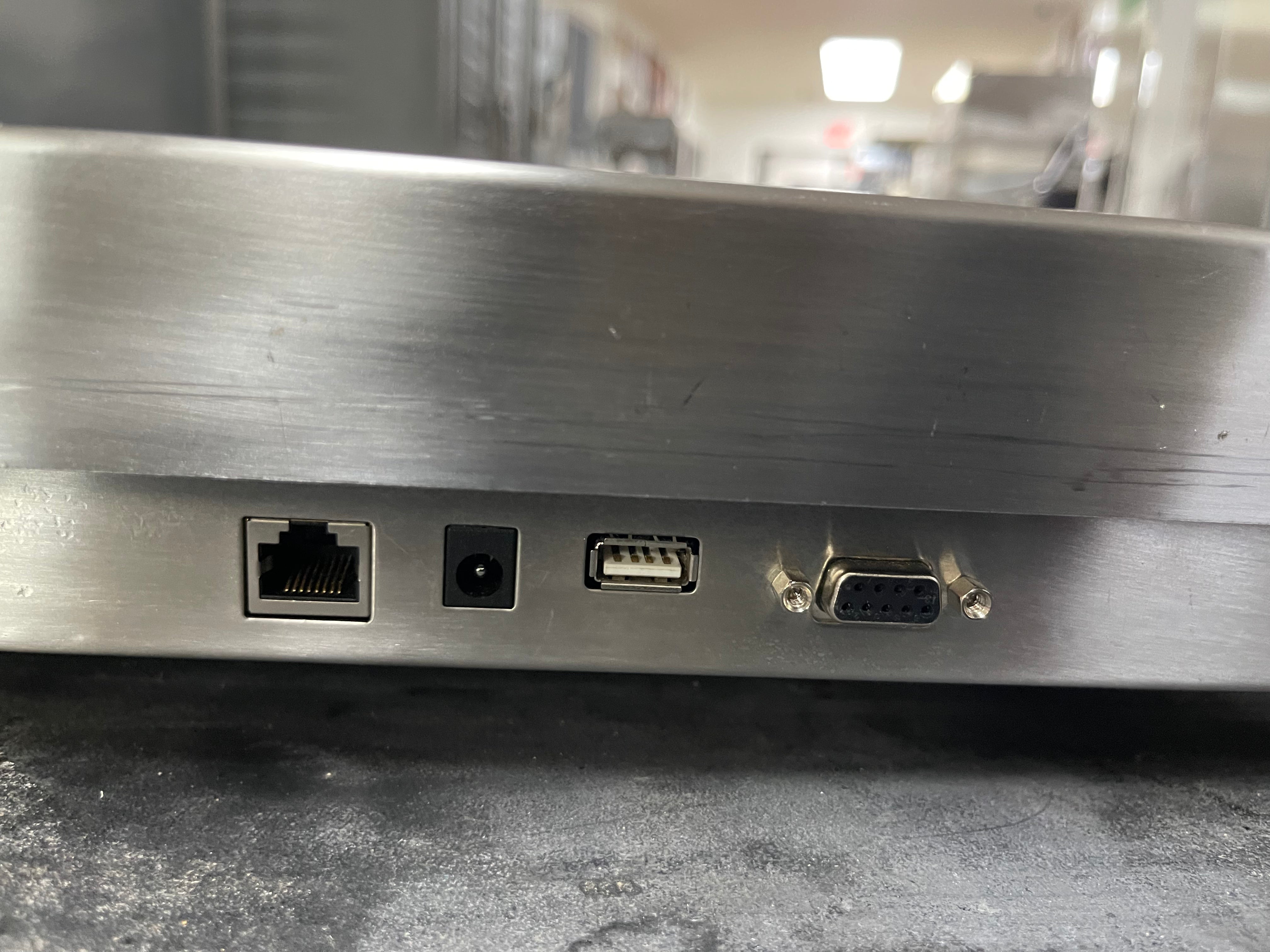 Used Brecknell 6720U POS Retail Checkout 15lb Stainless Deli Grocery Scale