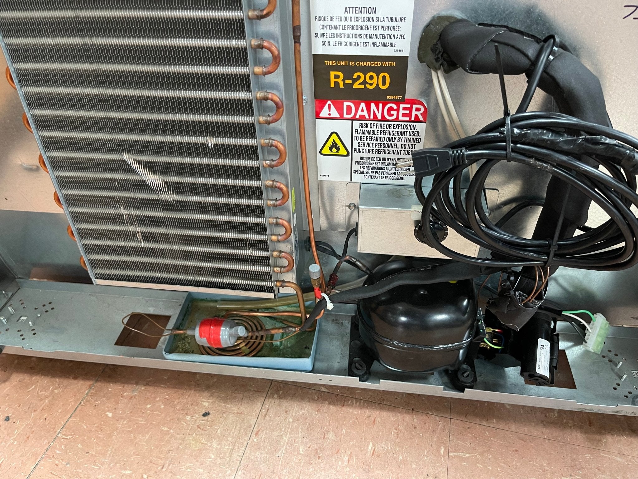 Used Delfield UC4048P 48″ W Under counter Commercial Stainless Refrigerator 2 Door 115v - Falcon Restaurant Supply - 10