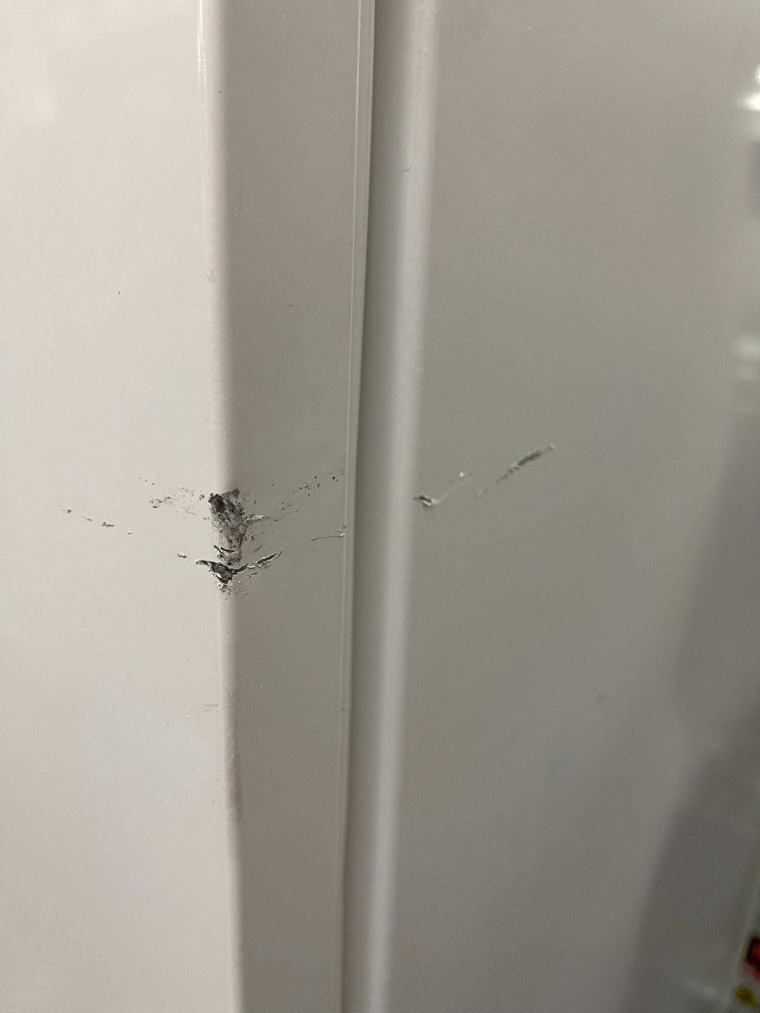 Used GE Single Door White Refrigerator with Freezer 120V - Falcon Restaurant Supply - 9