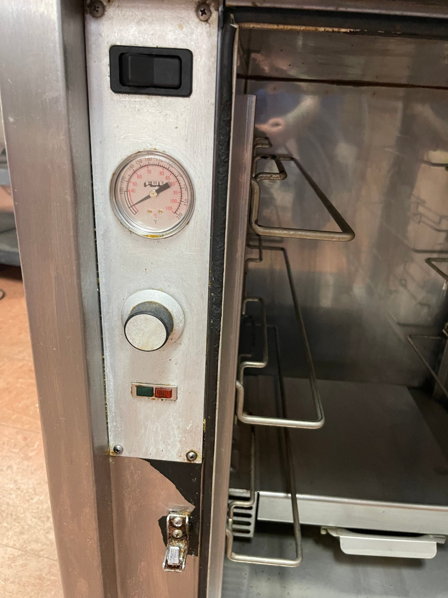 Used FWE TS - 1826 - 7 Insulated 1/2 Height Mobile Heated Holding Cabinet 5 Pan 120V - Falcon Restaurant Supply - 5
