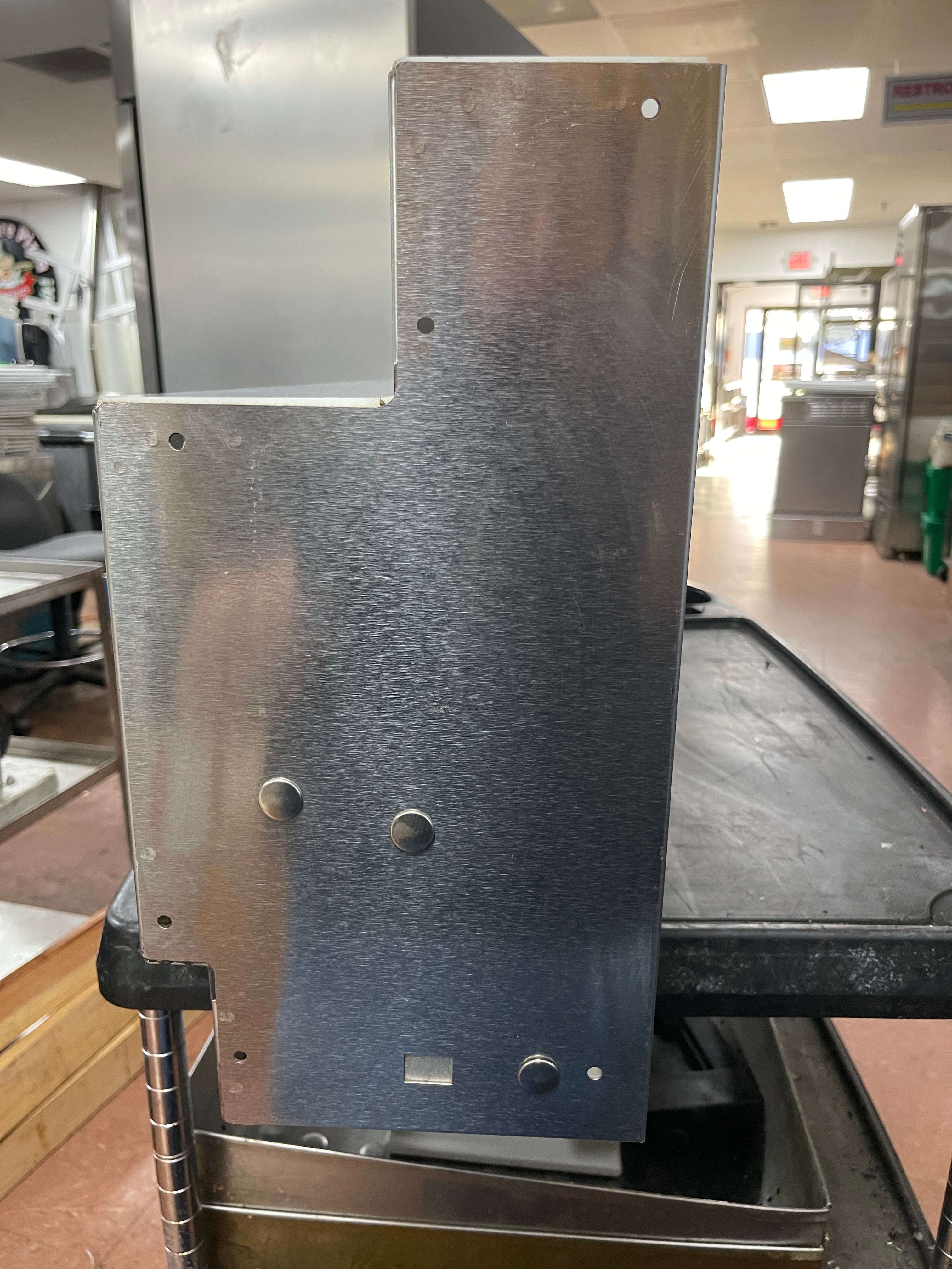 Used 36" Perlick LMDS2-36L 2 Tier White Led Lighted Liquor Bottle Display 120V - 2