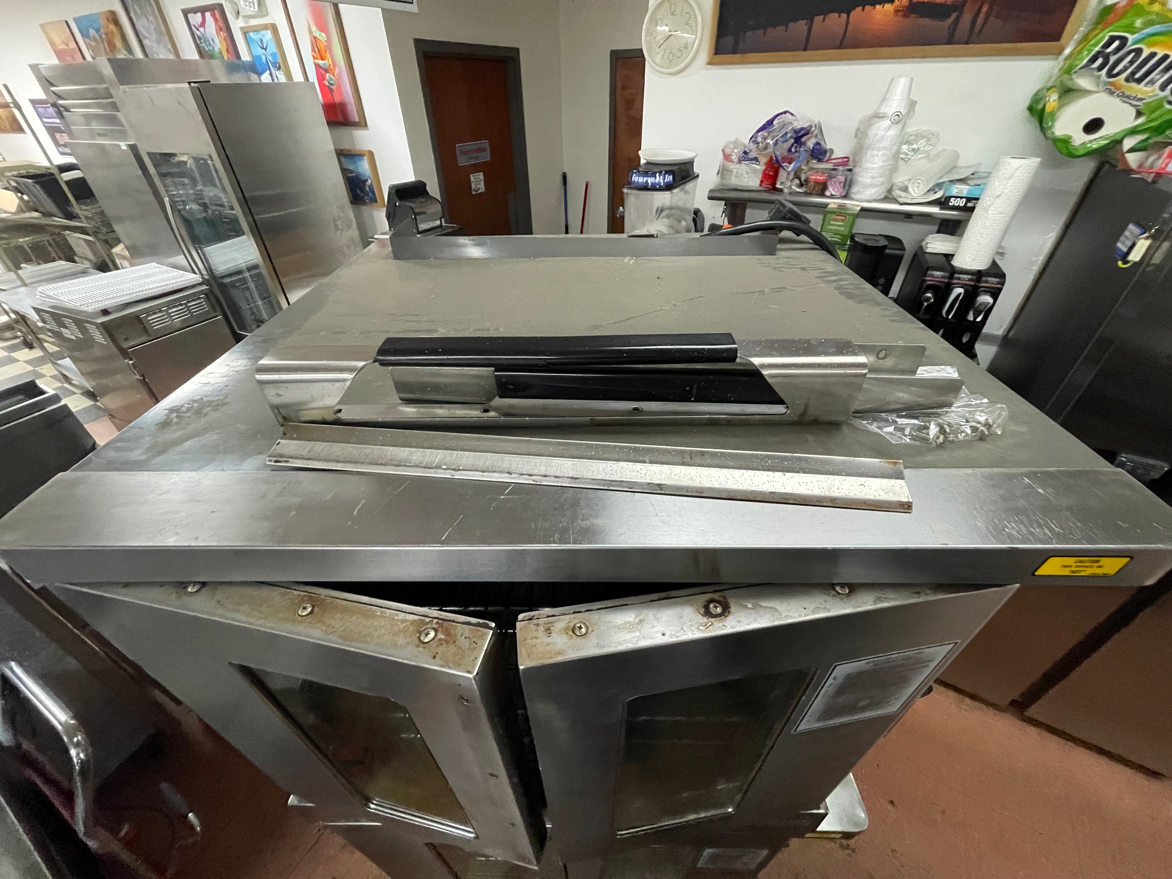 Used Hobart CN90-29 Commercial Double Stack Convection Oven 480V AS-IS