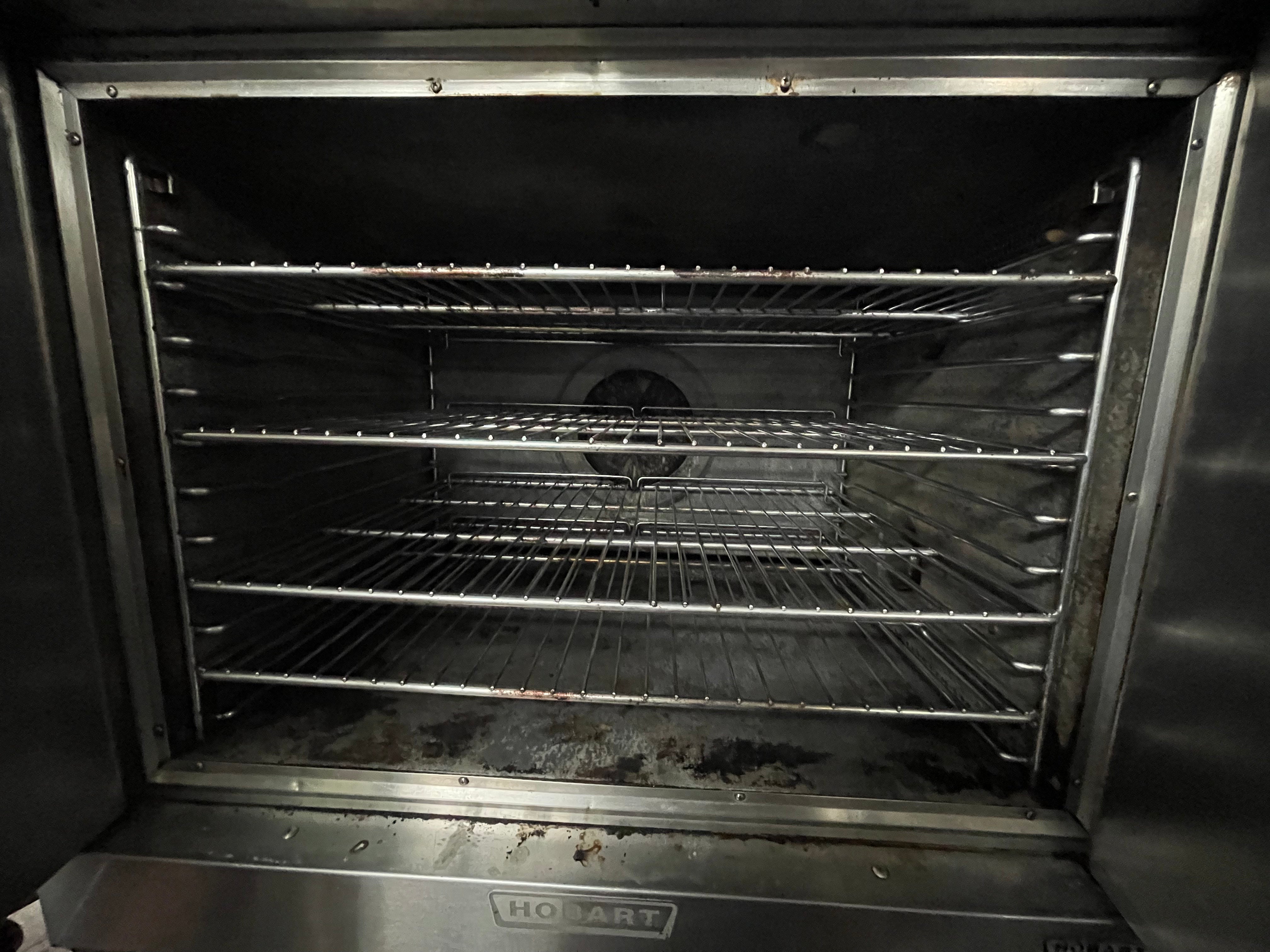 Used Hobart CN90-29 Commercial Double Stack Convection Oven 480V AS-IS