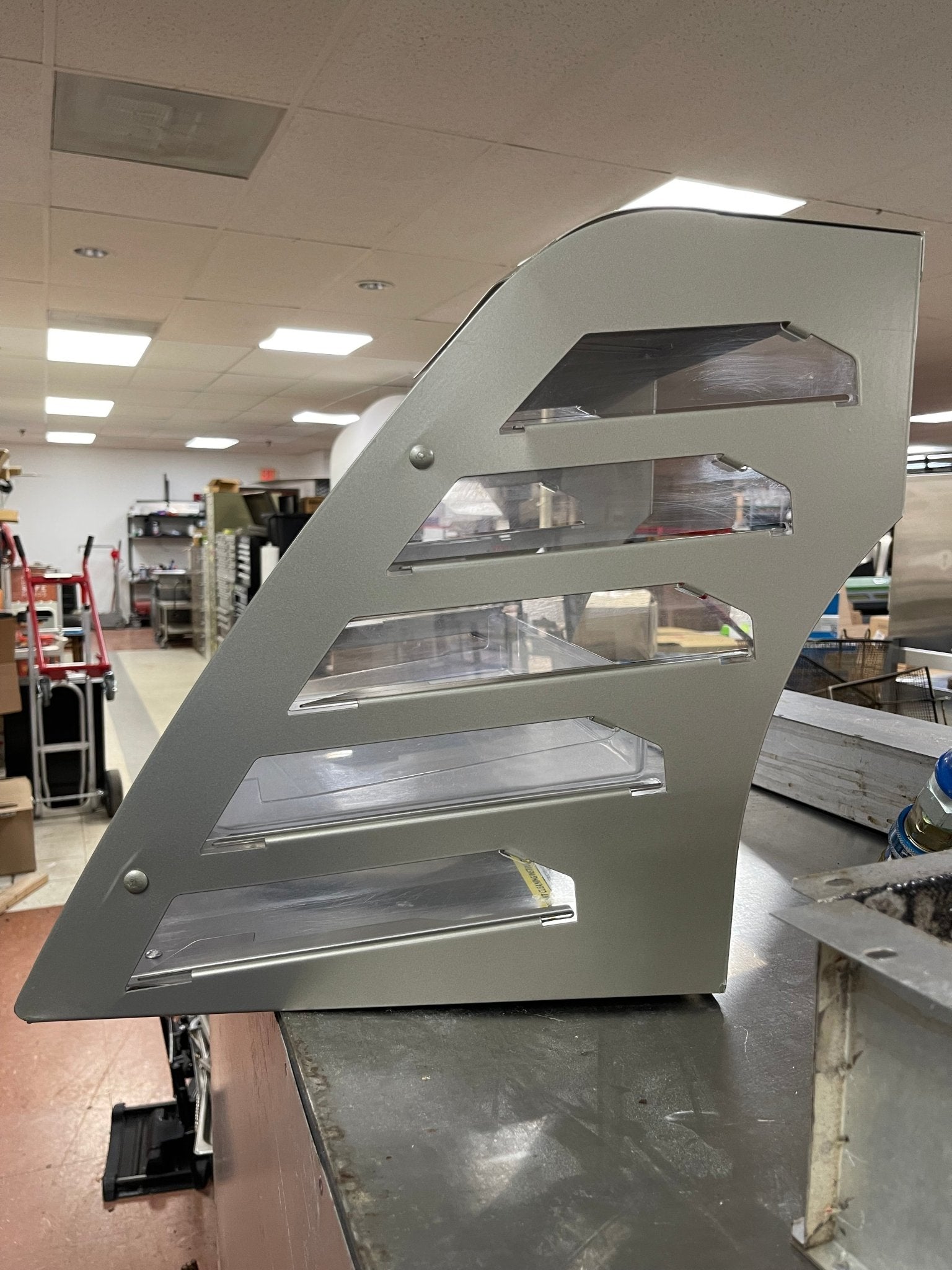 Used Nemco 6490 - SUBA Countertop Display with 1 Shelf - Falcon Restaurant Supply - 3