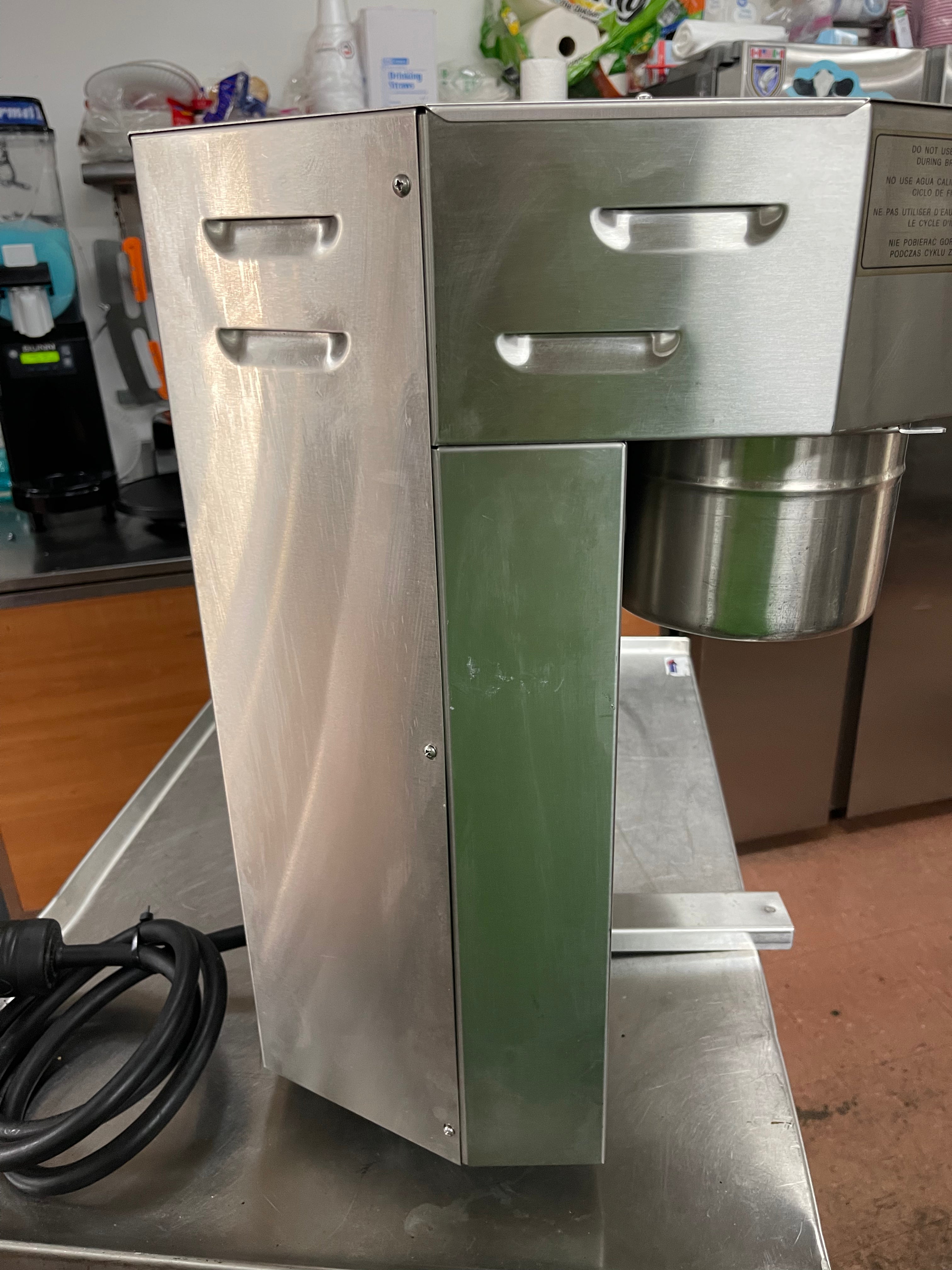 Used Fetco CBS-32Aap Stainless Dual Coffee Brewer Machine 220V