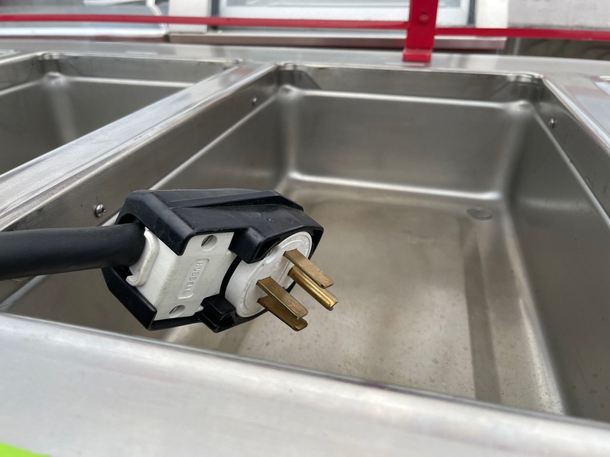 Used ColorPoint 74" Commercial Buffet 4 Open Well Steam Table Heated 220V - Falcon Restaurant Supply - 6