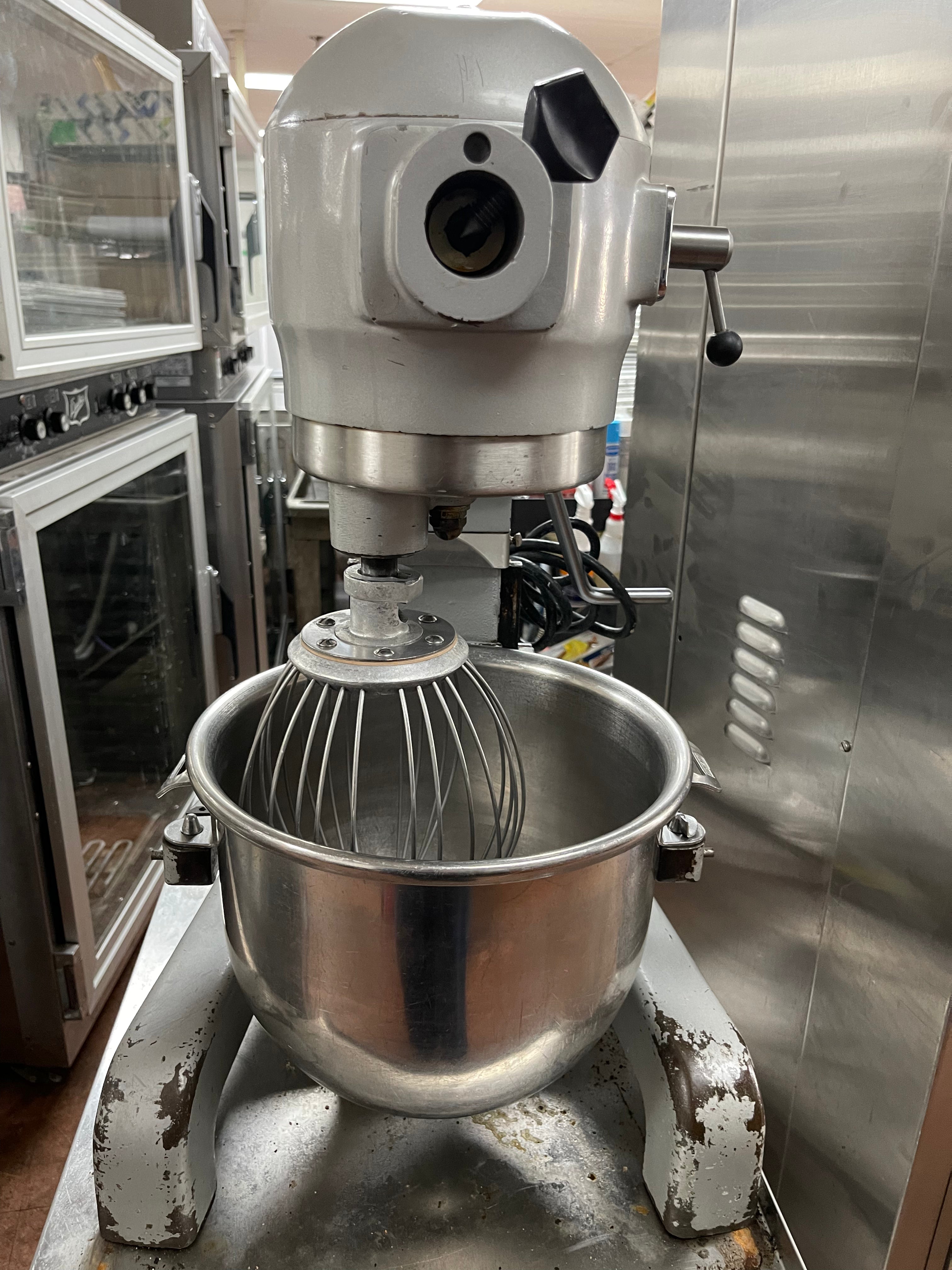 Used Hobart A120 Stand Mixer with Whisk and Bowl 12qt 120V - 2