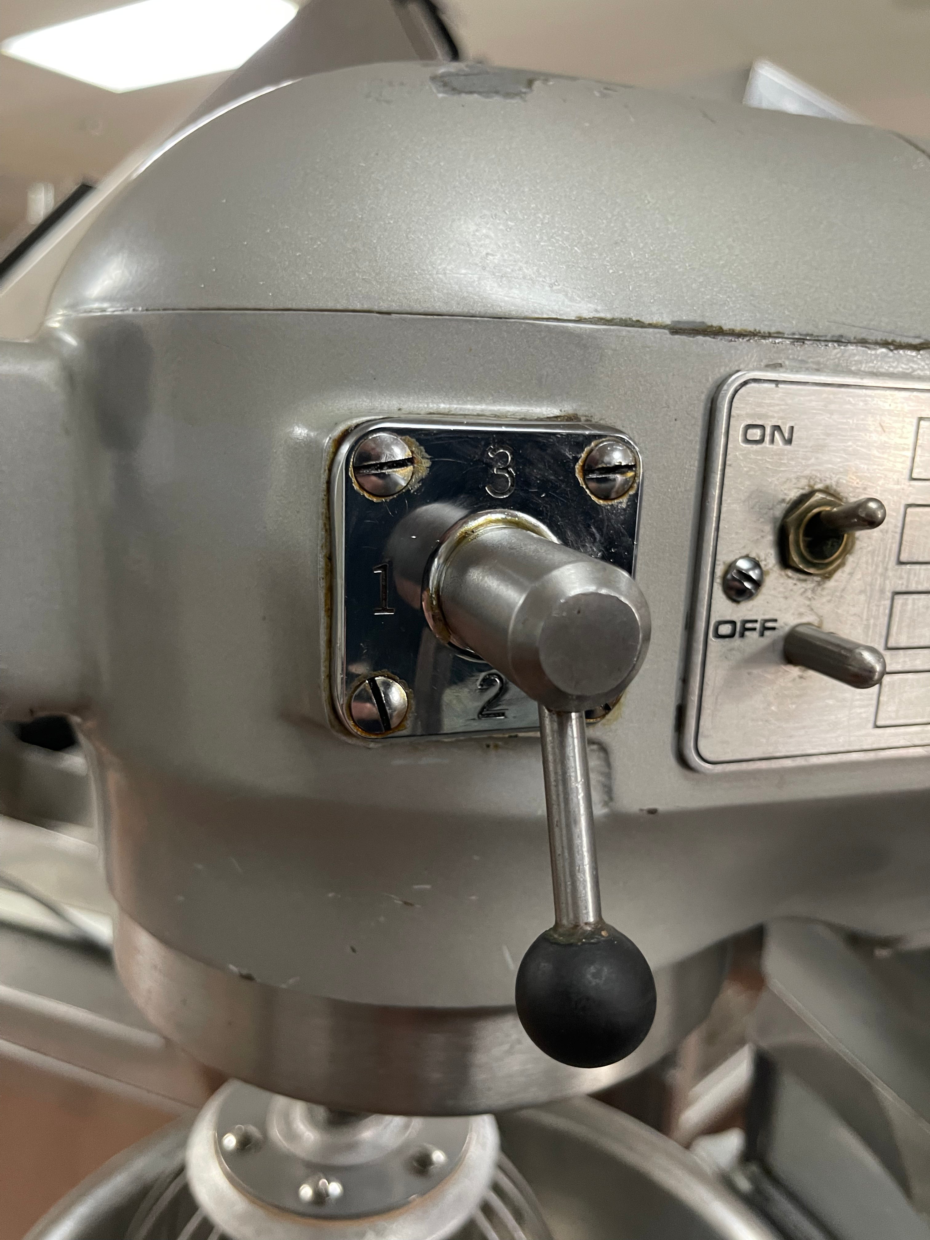 Used Hobart A120 Stand Mixer with Whisk and Bowl 12qt 120V - 2