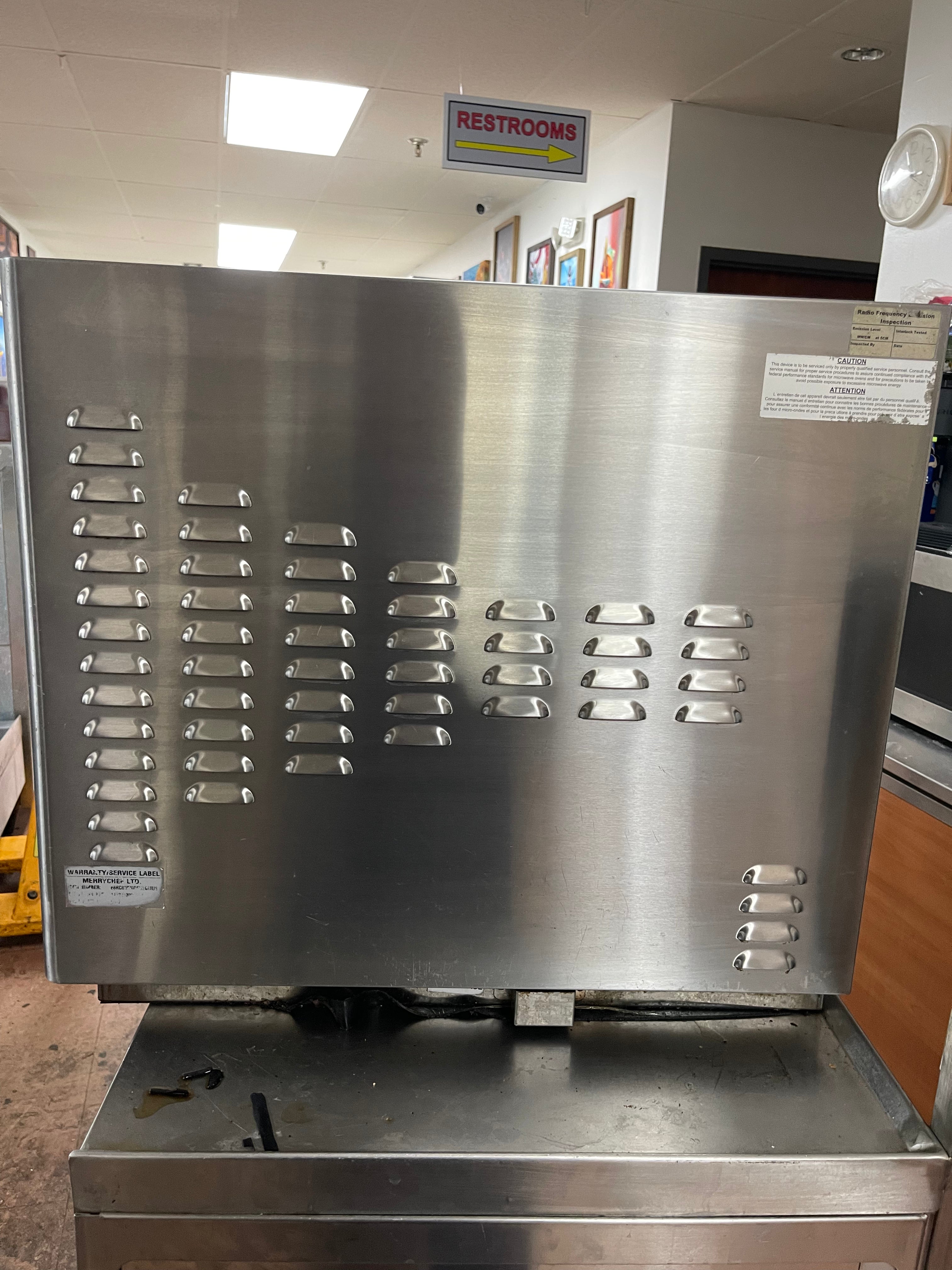 Used Merrychef Eikon e6 High Speed Accelerated Convection Oven 220V