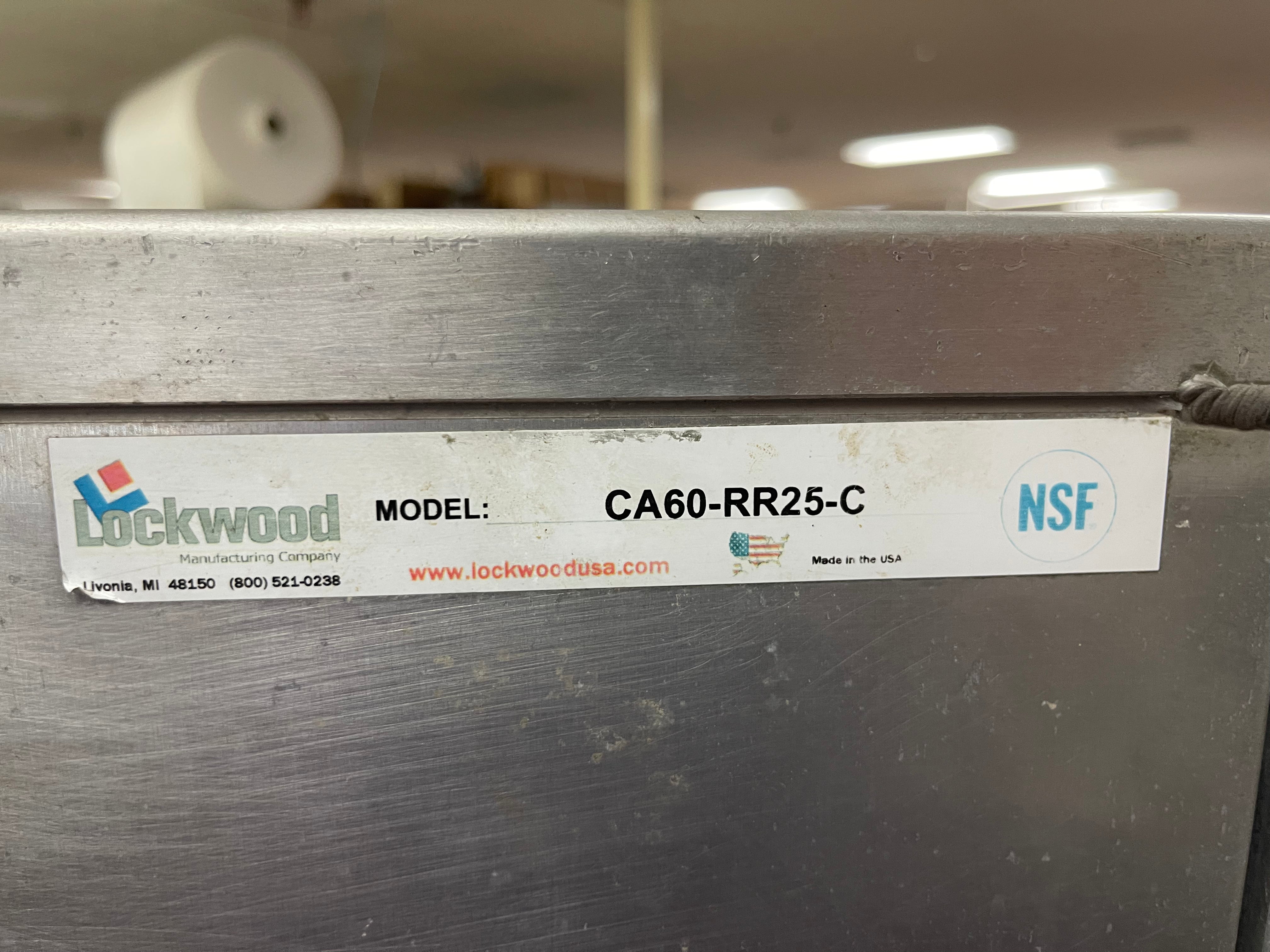 Used Lockwood CA60-RR25-C 25 Tray Dough Retarder Reach-In Cabinet - SS308