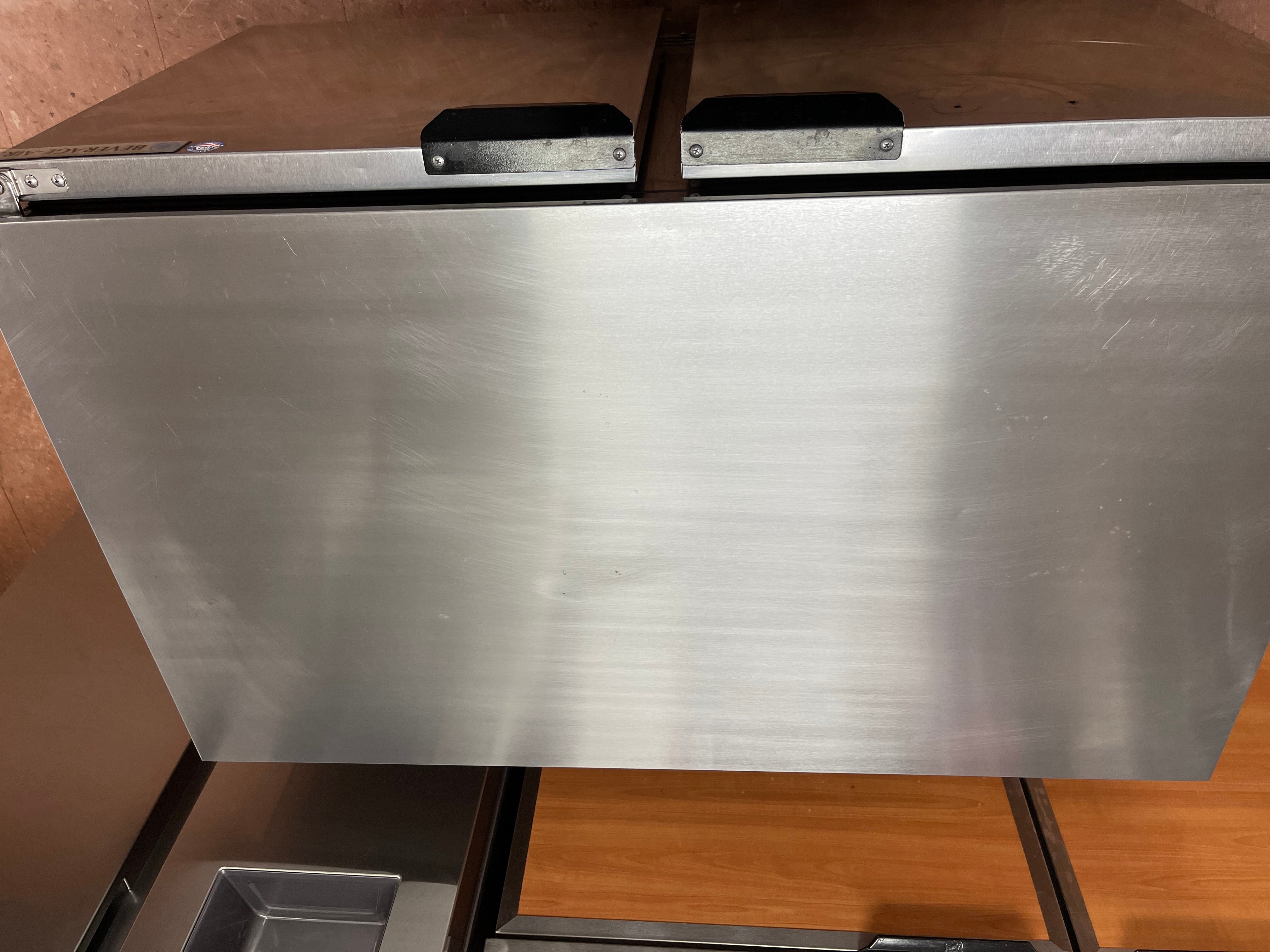 Used 48" Beverage-Air UCR48A-23 Low Profile Undercounter Refrigerator 120V - JS