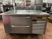 Used 36" Traulsen TE036HT Stainless 2 Drawer Refrigerated Chef Base 120V