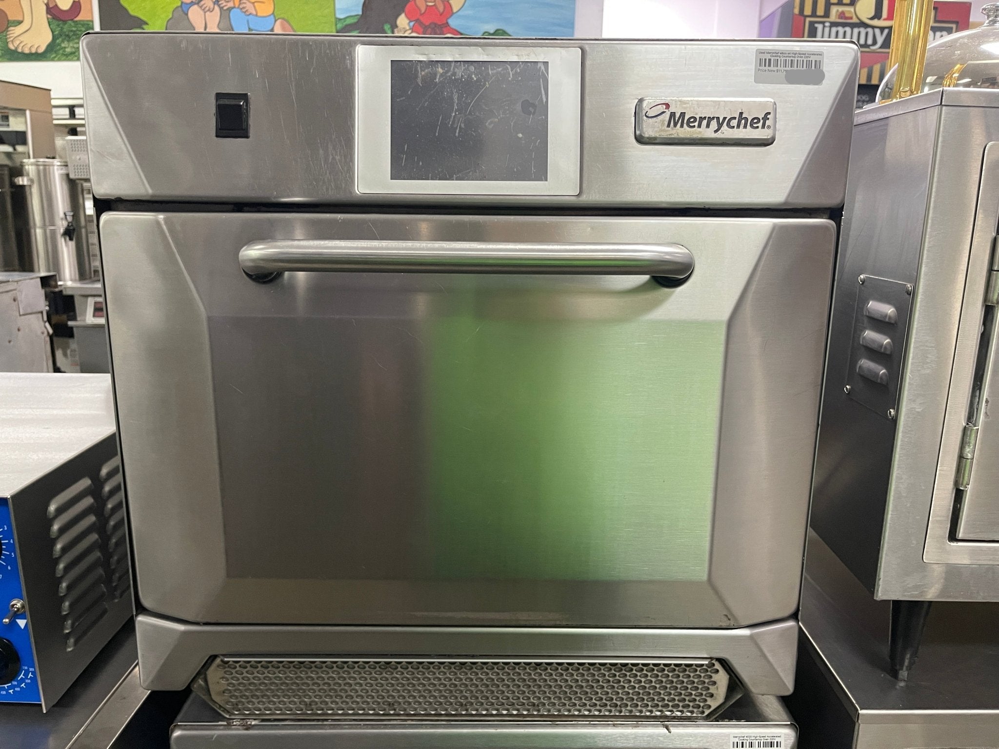 Used Merrychef eikon e4 High - Speed Accelerated Cooking Countertop Oven 220V - Falcon Restaurant Supply - 1