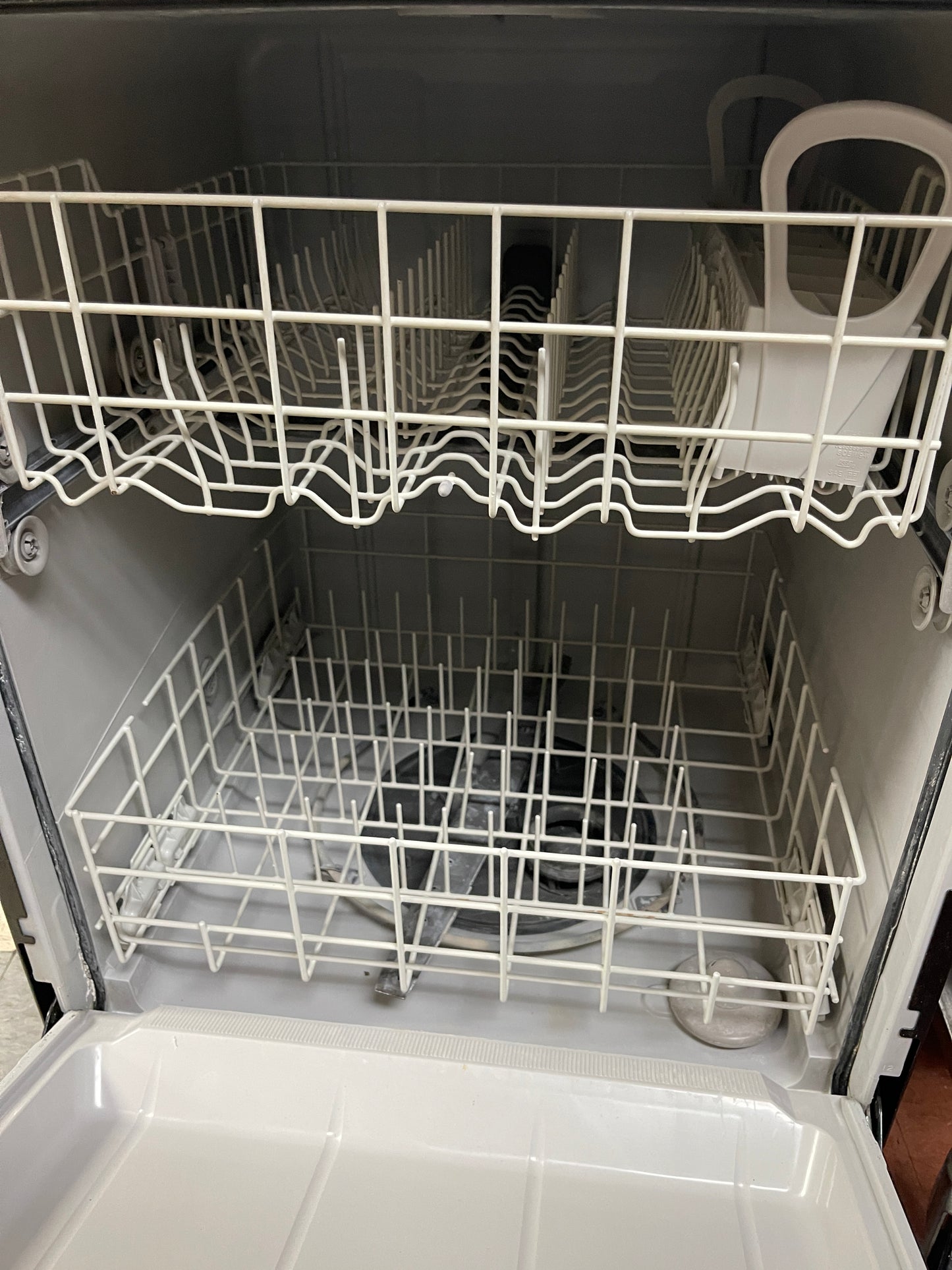 Used Whirlpool Heavy-Duty Portable Dishwasher with 1-Hour Wash Cycle 120V