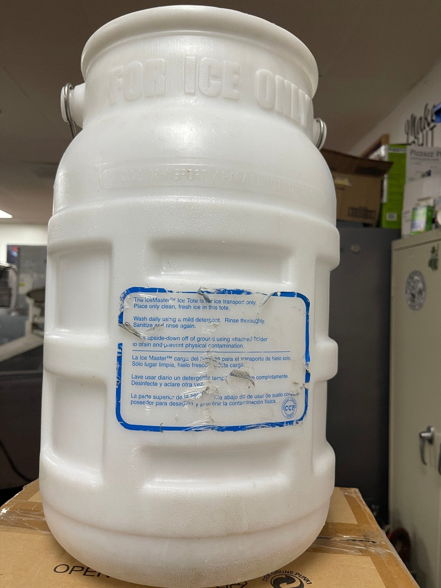 Used Golden West Sales IC1213 6 Gallon Ice Captain Ice Cube Machine Tote - Falcon Restaurant Supply - 2