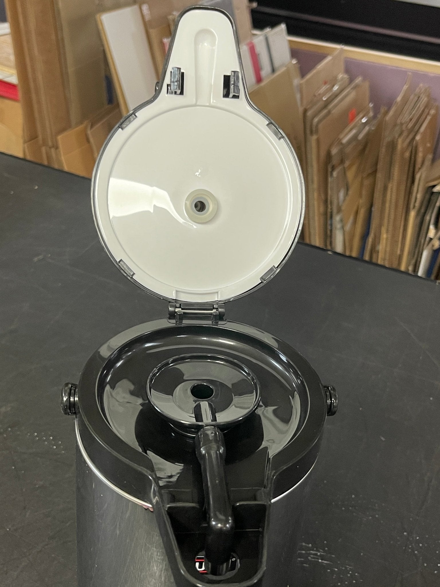 New Bunn 28696.0002 Push Button Airpot Coffee Server Dispenser 2.15 Liter - Falcon Restaurant Supply - 4