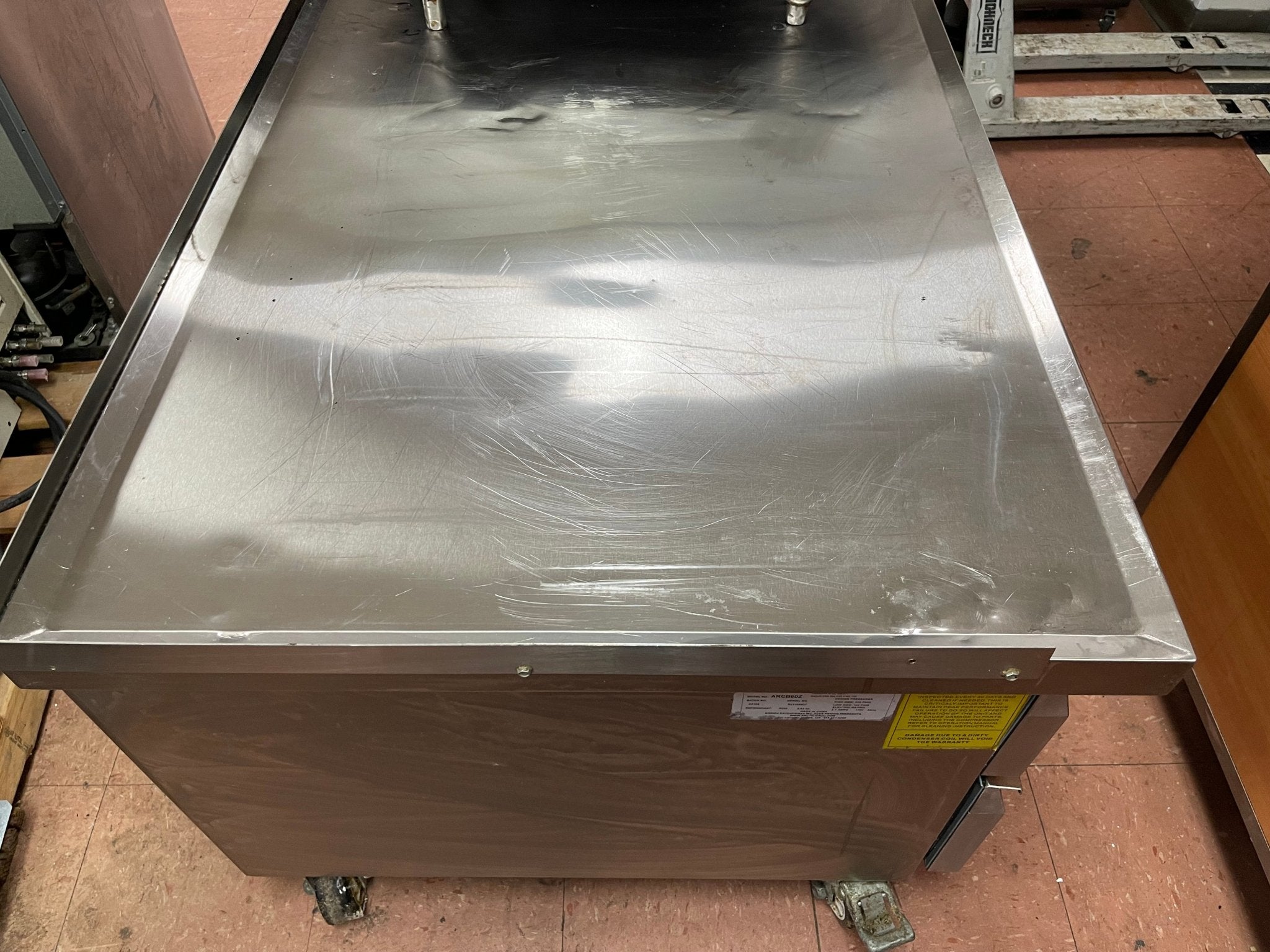 Used Arctic Air ARCB60 62" Two Drawer Refrigerated Chef Base 120V - Falcon Restaurant Supply - 5