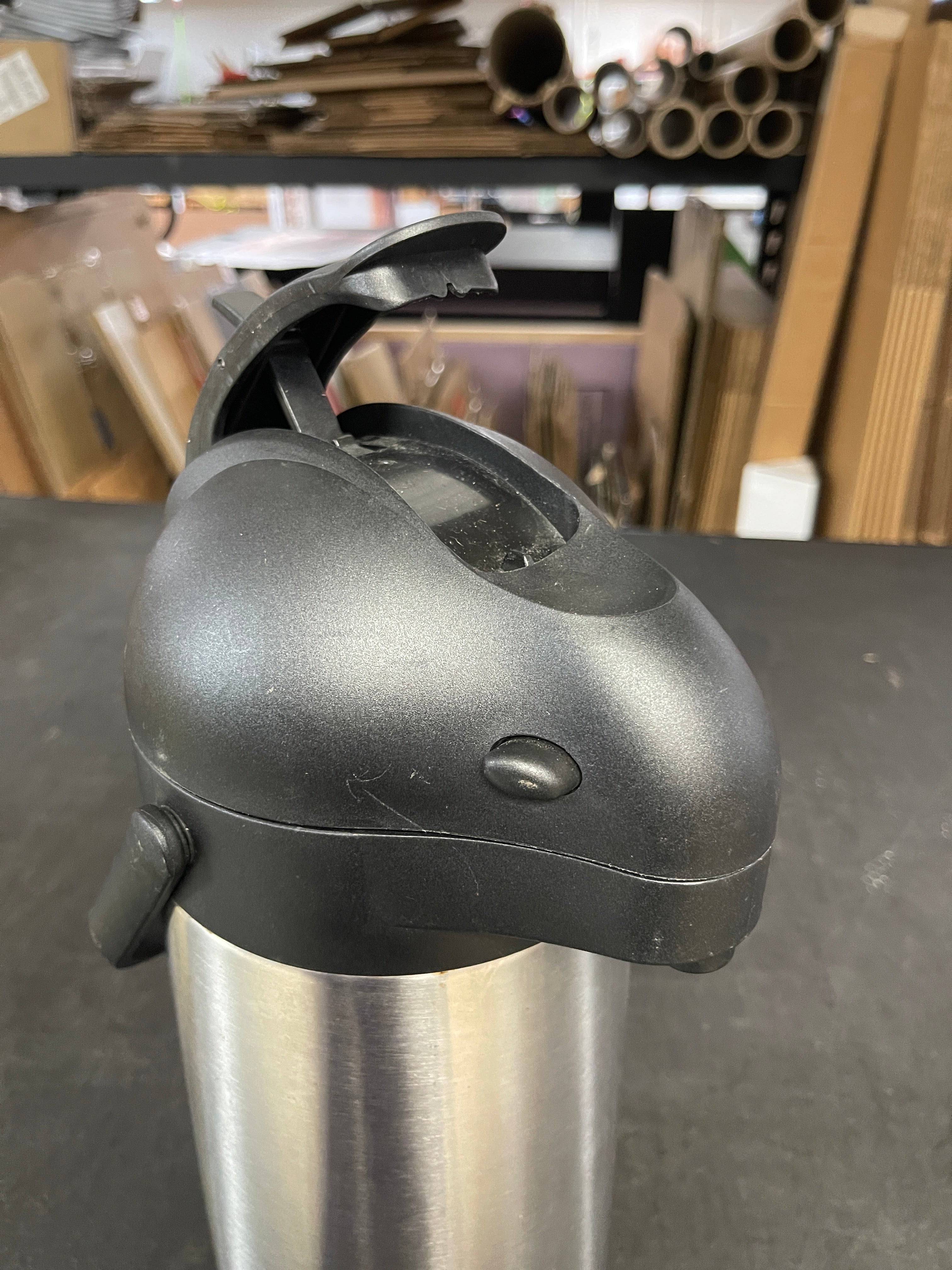 Lightly Used Cresimo 2.2L 74oz Stainless Coffee Airpot Dispenser