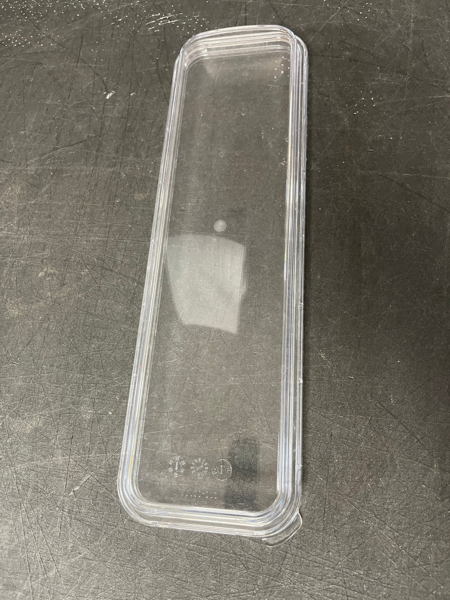 Used Crathco 210 - 00125 CS - 2E/1D - 16 and CS - 4E/2D/3D - 16 Clear Bowl Lid - Falcon Restaurant Supply - 1