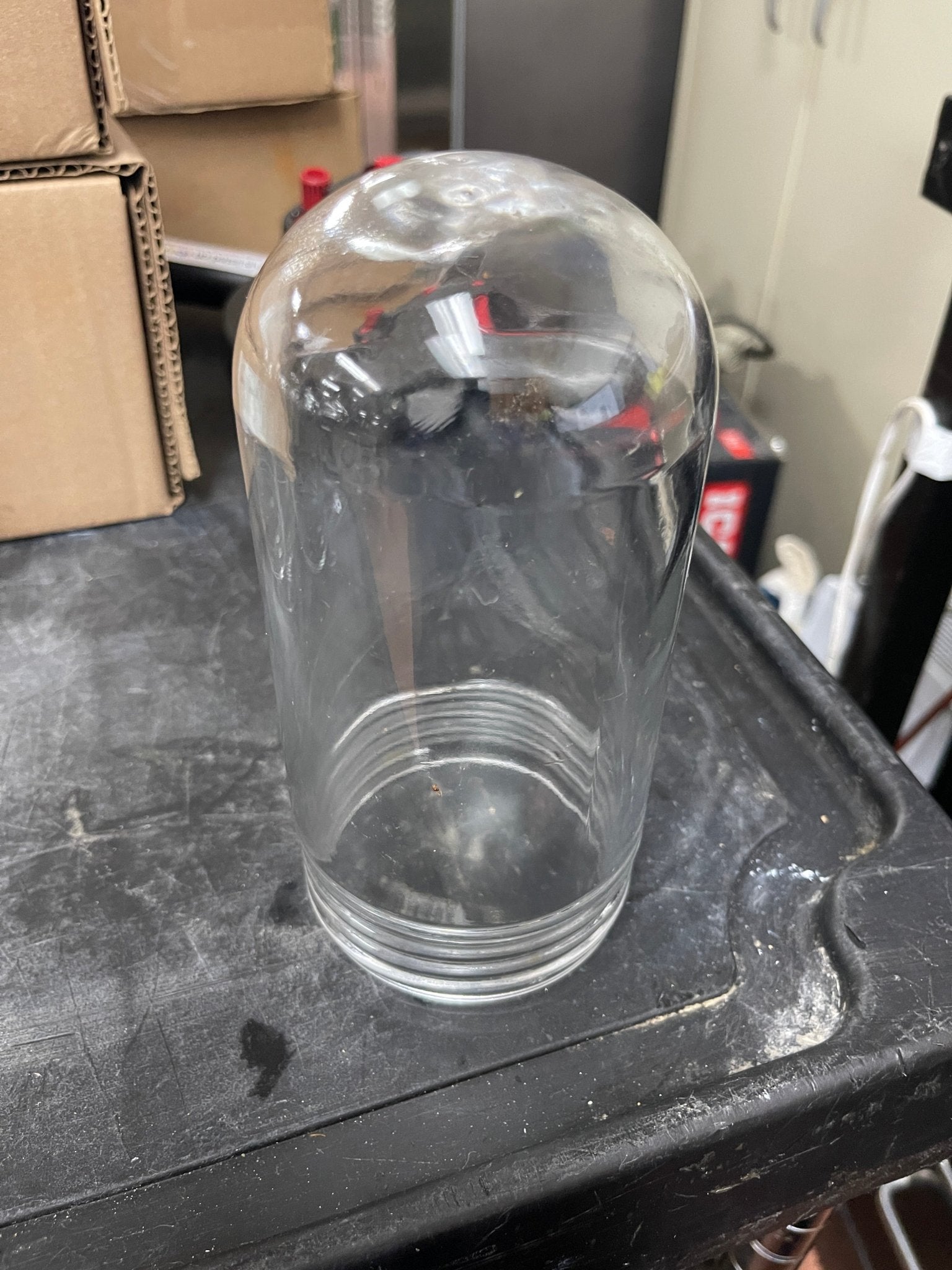 Used Kitchen Hood Walk In Freezer Glass Safety Globe Light Cover - Falcon Restaurant Supply - 1