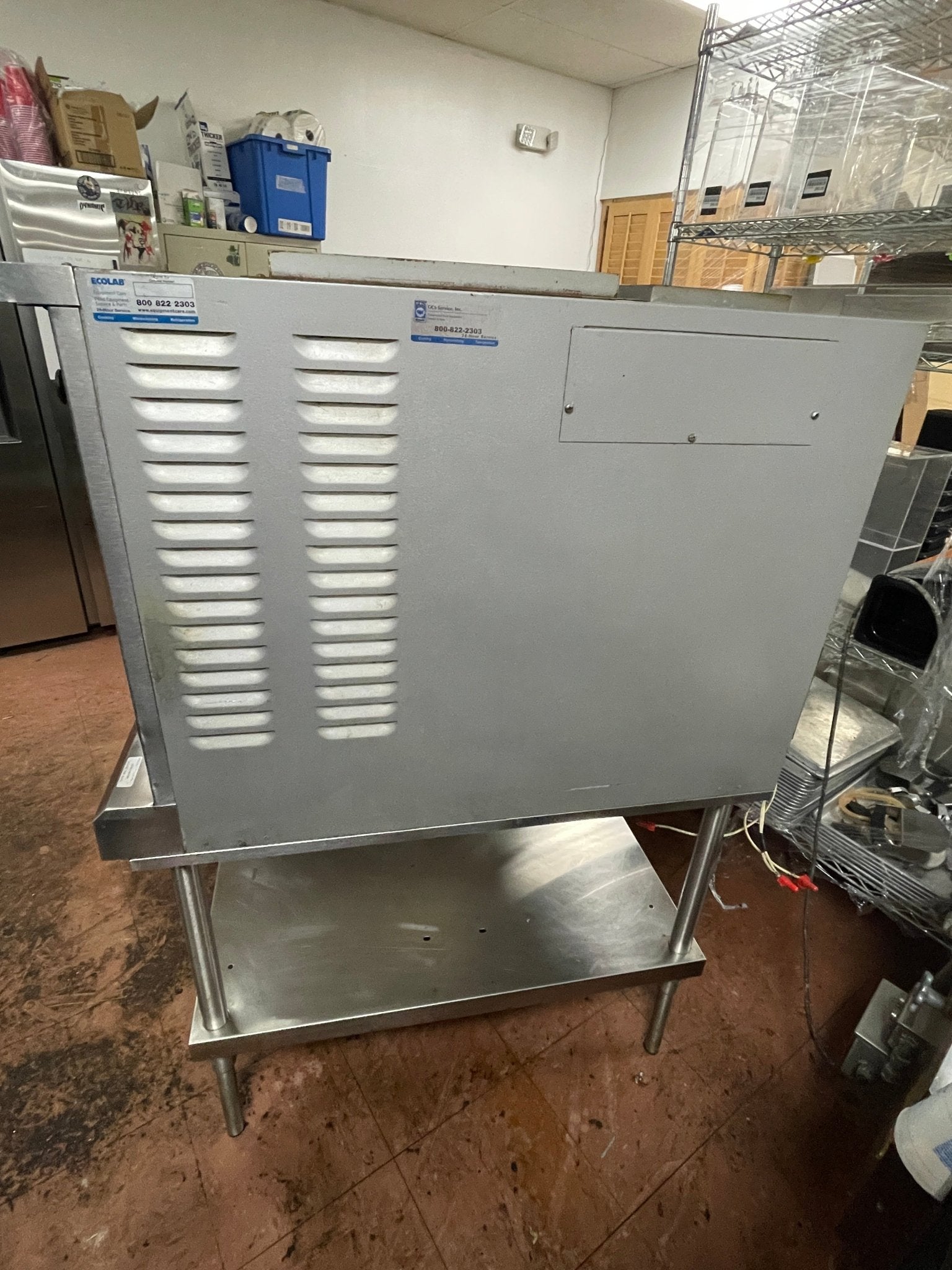 Used Lang ECCO - SII Electric Full Sized Convection Oven With Stand 208/240V - Falcon Restaurant Supply - 7