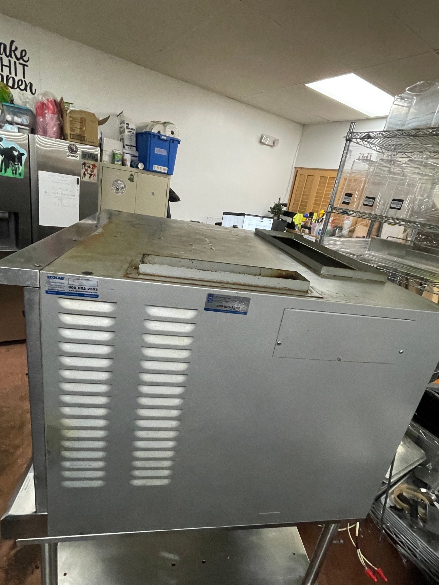 Used Lang ECCO - SII Electric Full Sized Convection Oven With Stand 208/240V - Falcon Restaurant Supply - 8
