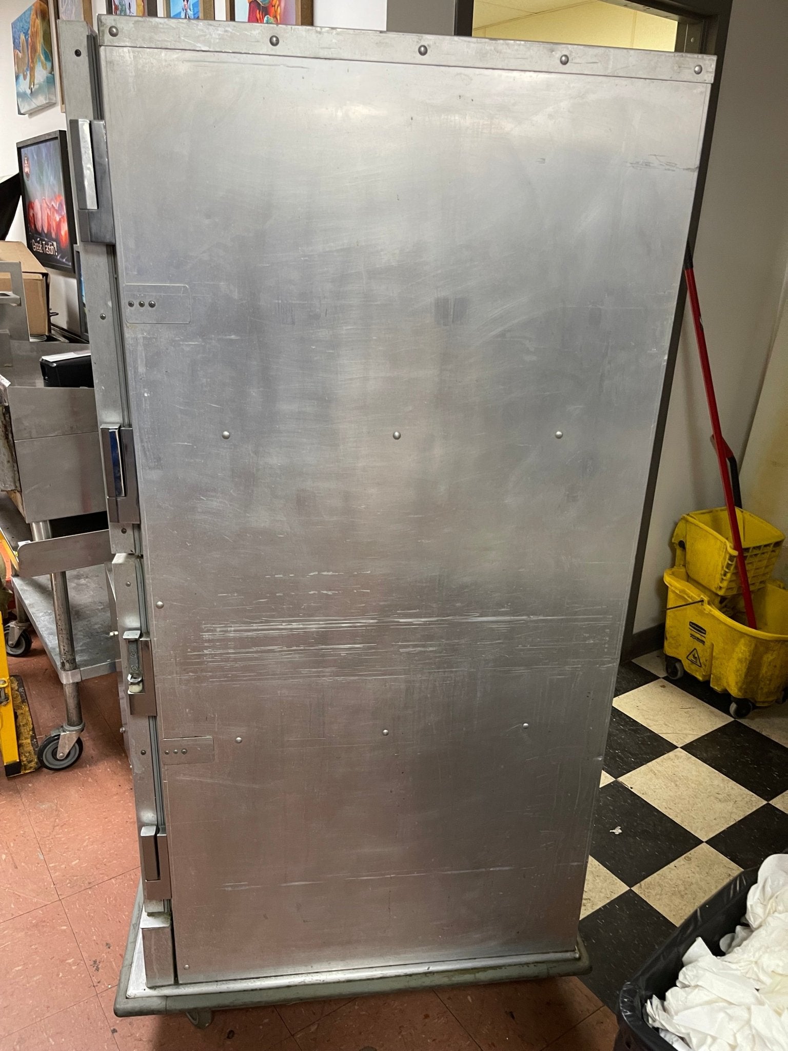 Used Cres Cor Full Height Insulated 32 Pan Heated Holding Cabinet food Warmer 120V - Falcon Restaurant Supply - 7