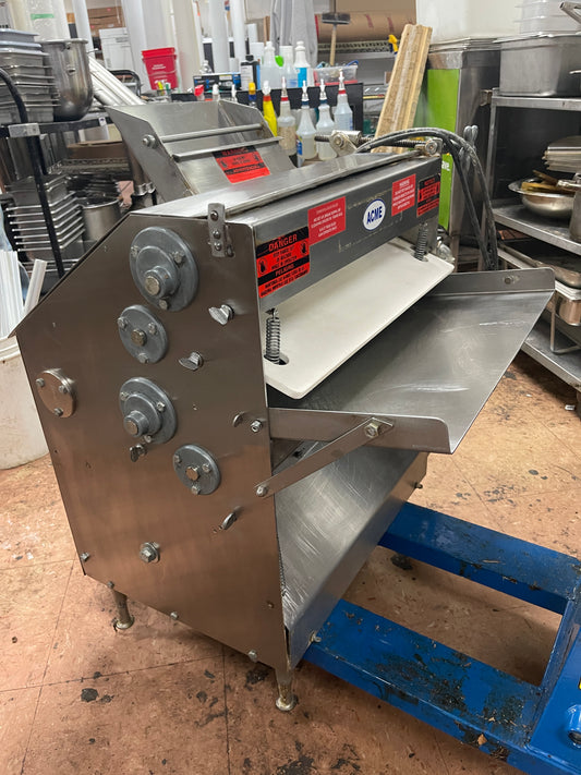 Used Acme MRS-11-R Countertop Dough Roller Double Pass Sheeter 120V