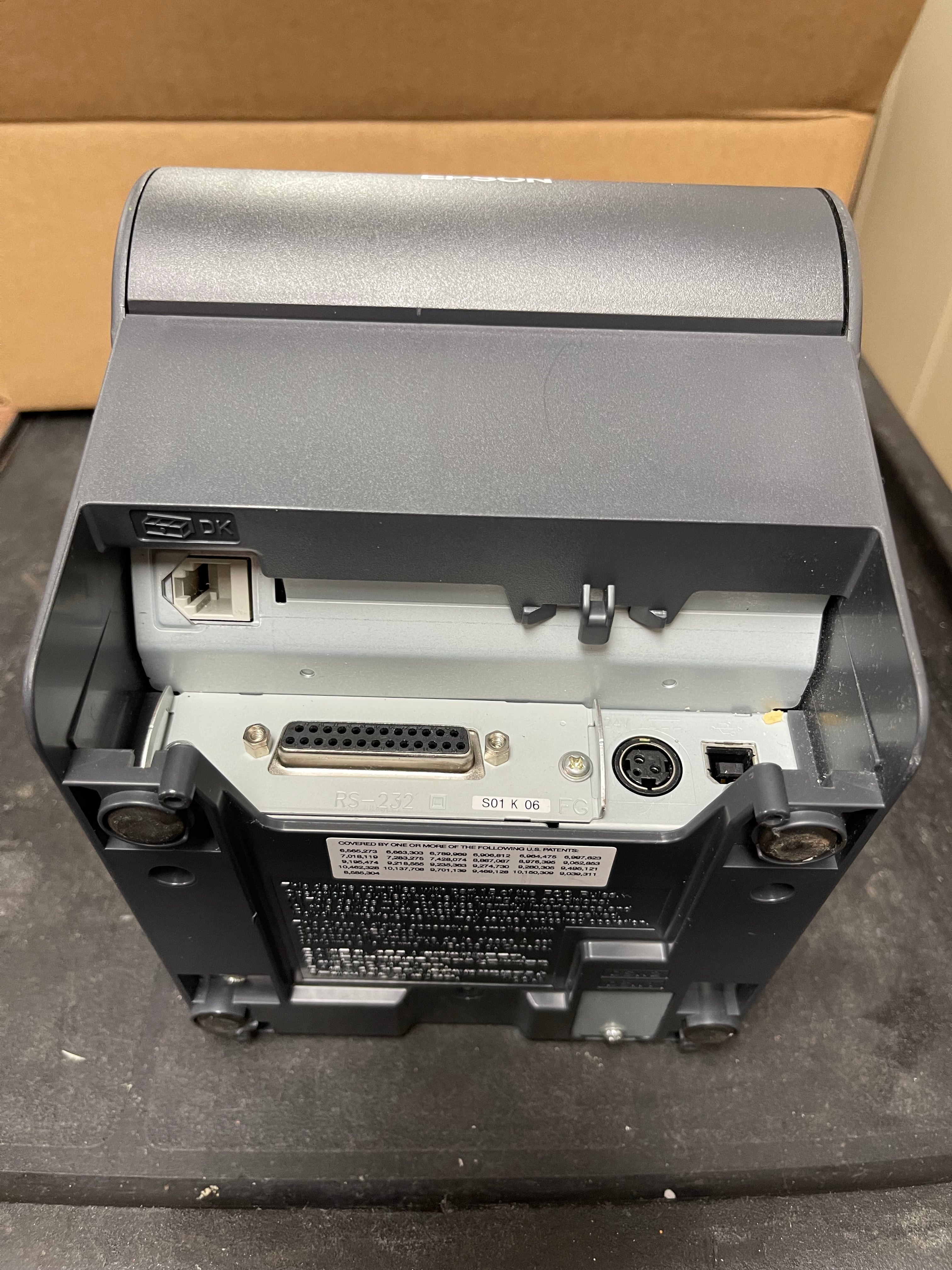 Used Epson TM-T88V POS Retail Thermal Receipt Printer - HLR