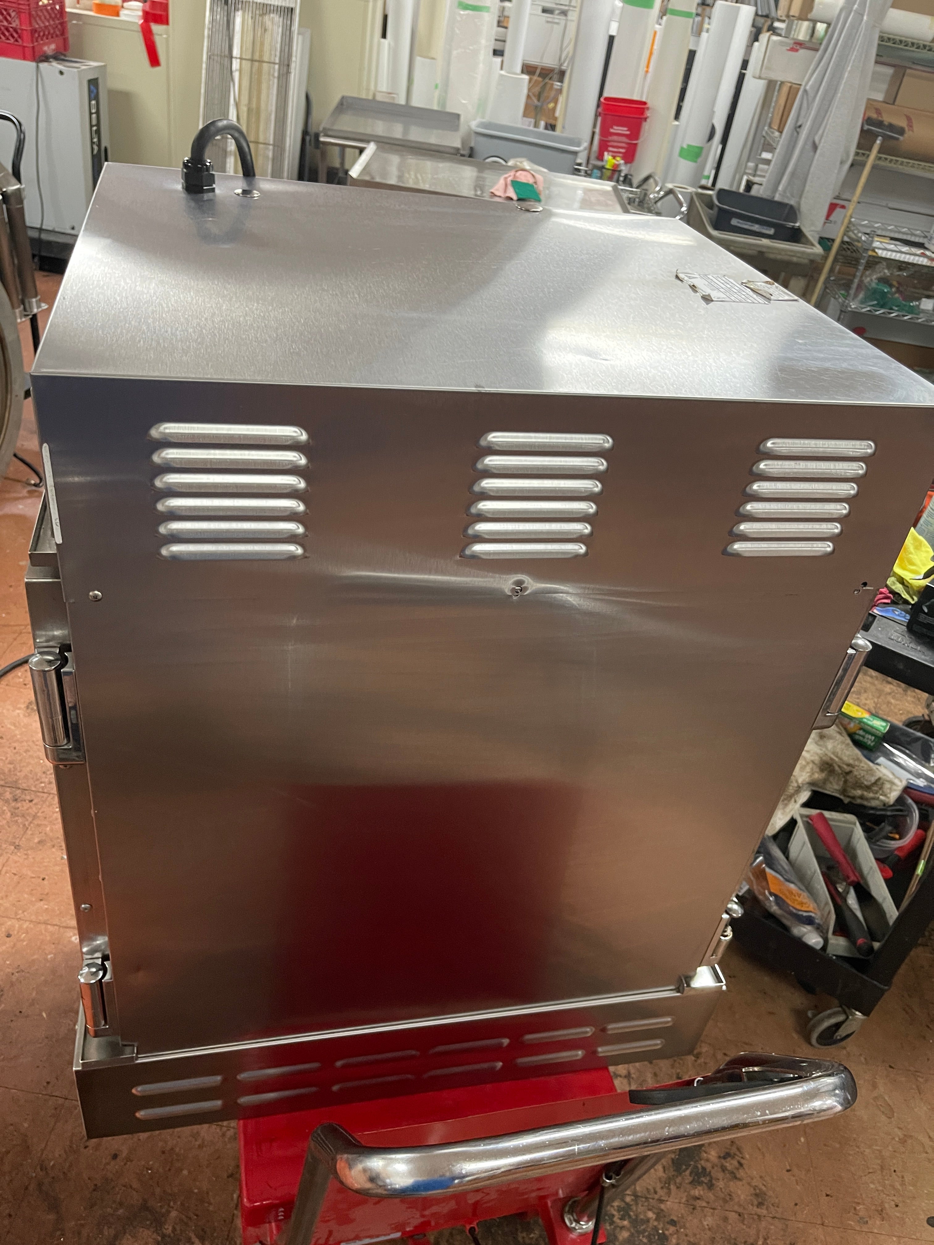 Used Henny Penny AHC-993 Humidified Heated Pass Thru Holding Cabinet 120V