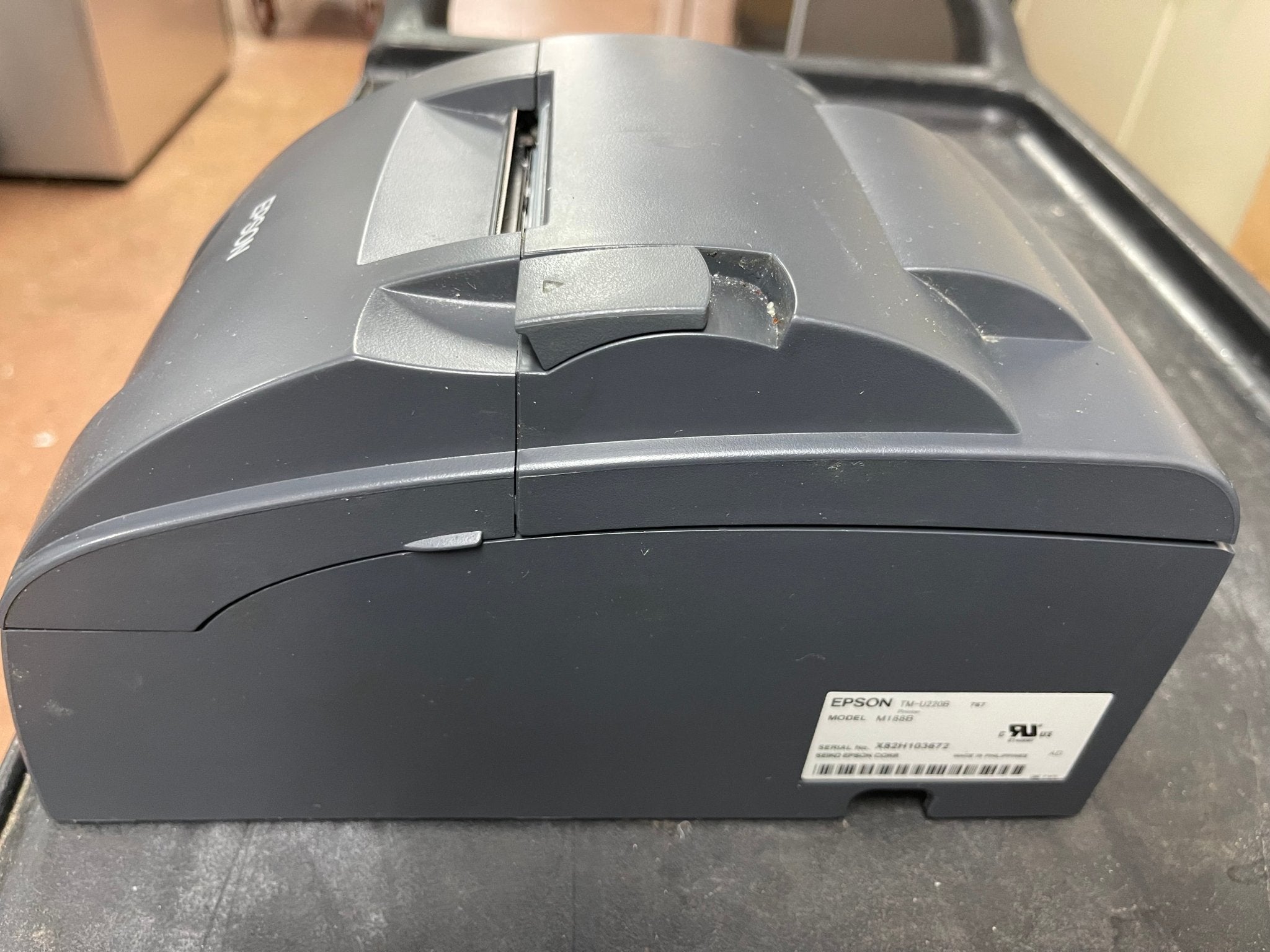 Used Epson TM - U220B M188B Thermal Retail POS Receipt Printer - HLR - Falcon Restaurant Supply - 3
