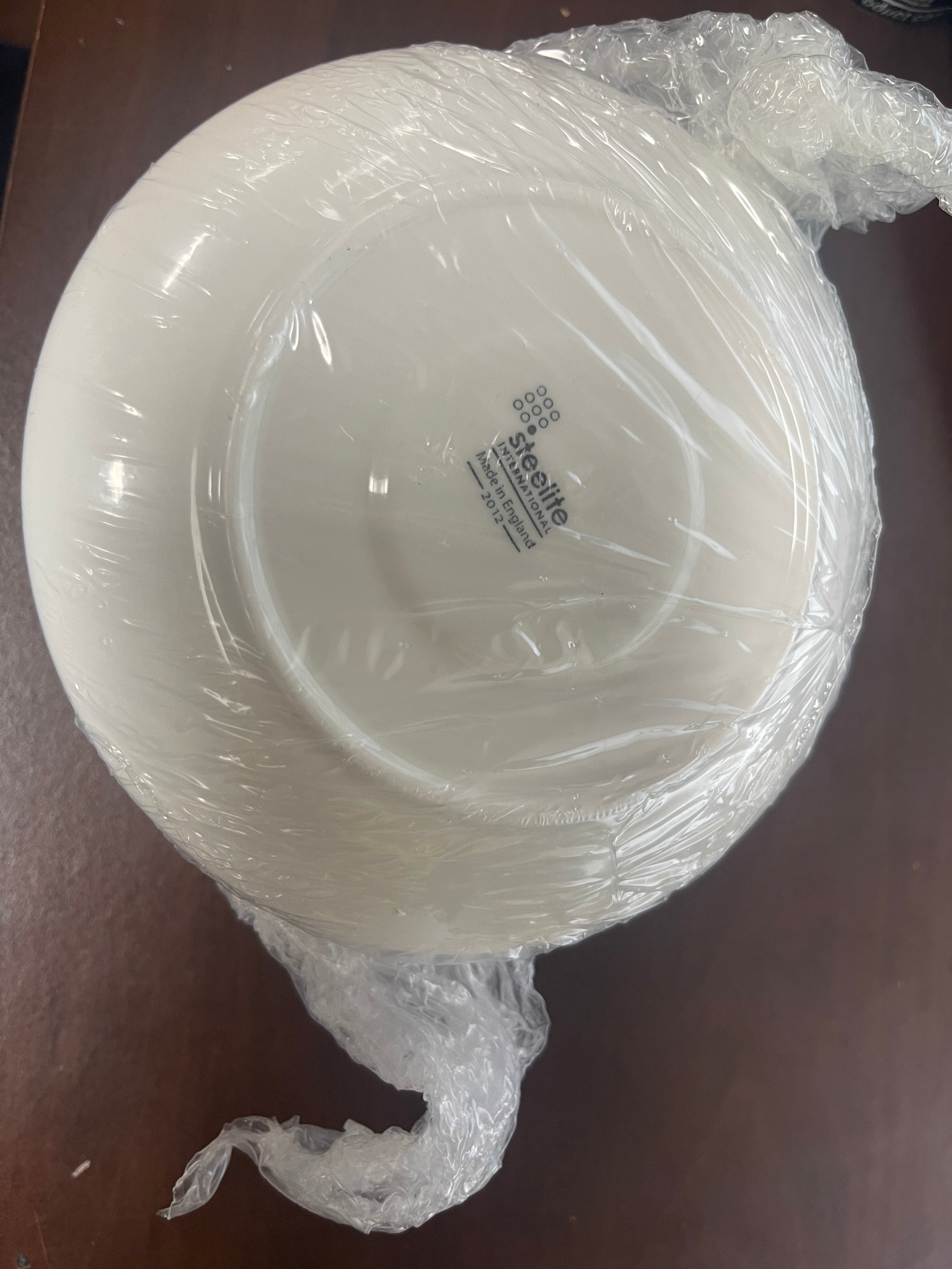 New 6" Steelite Ambassador Burgundy China Plates Case of 36