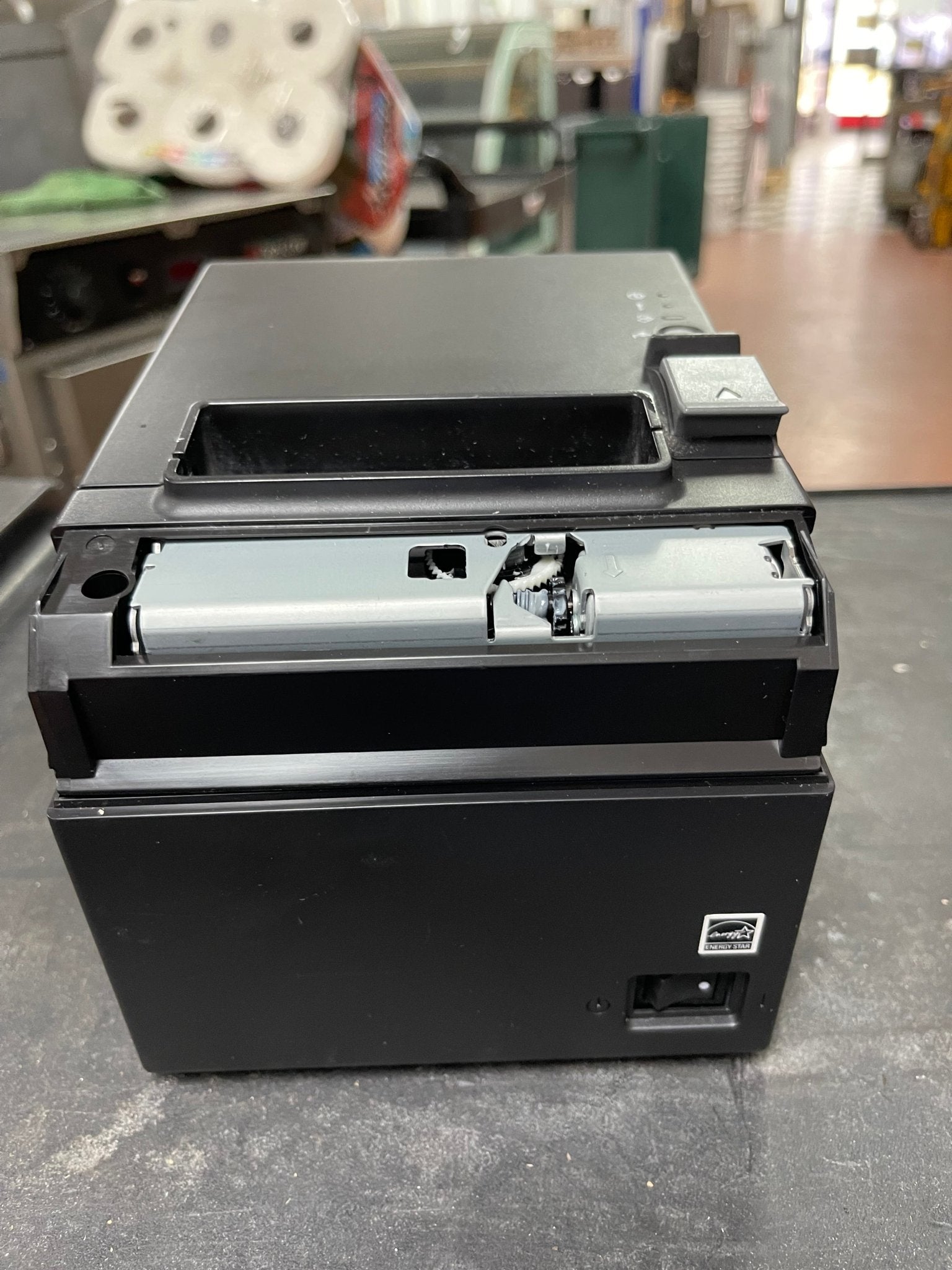 Used Epson TM - T20III Black Thermal Receipt POS Printer HLR - Falcon Restaurant Supply - 1