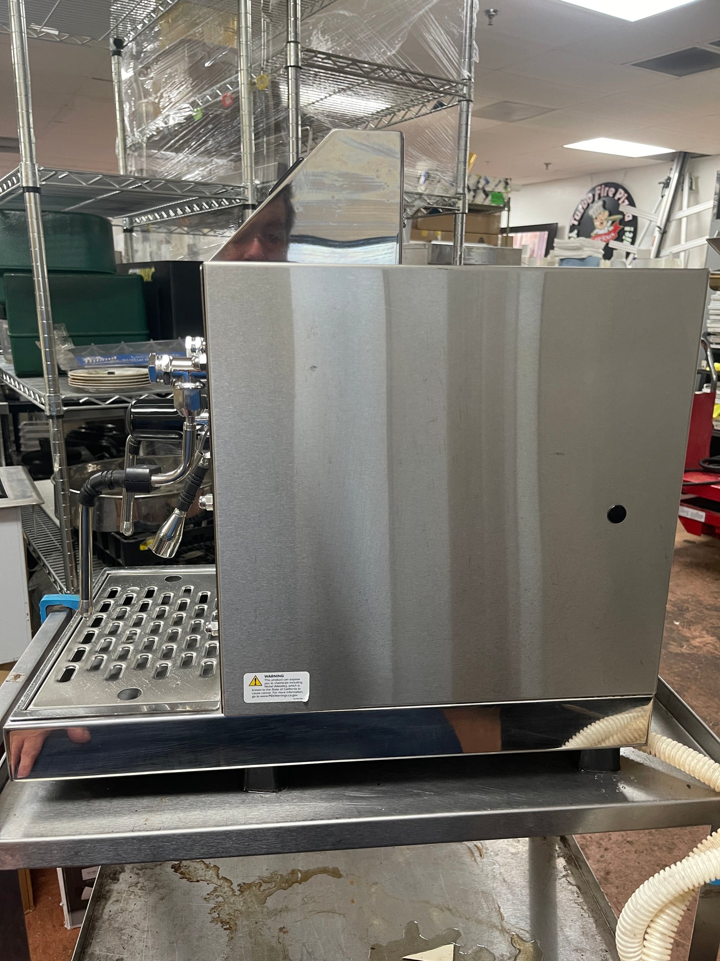 Used Astra STA2400 Automatic 2-Wand Milk and Coffee Steamer Frother - 220V