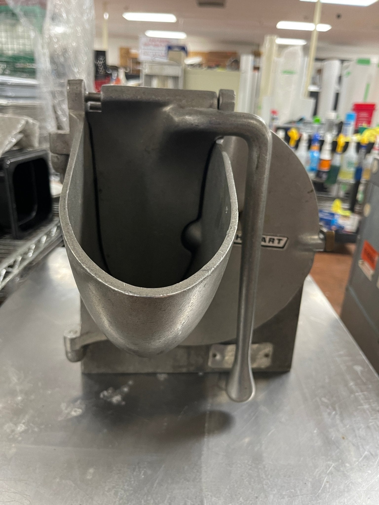 Used 9" Hobart VS9 - 12 Vegetable Slicer Attachment for No. 12 Hub - Falcon Restaurant Supply - 3