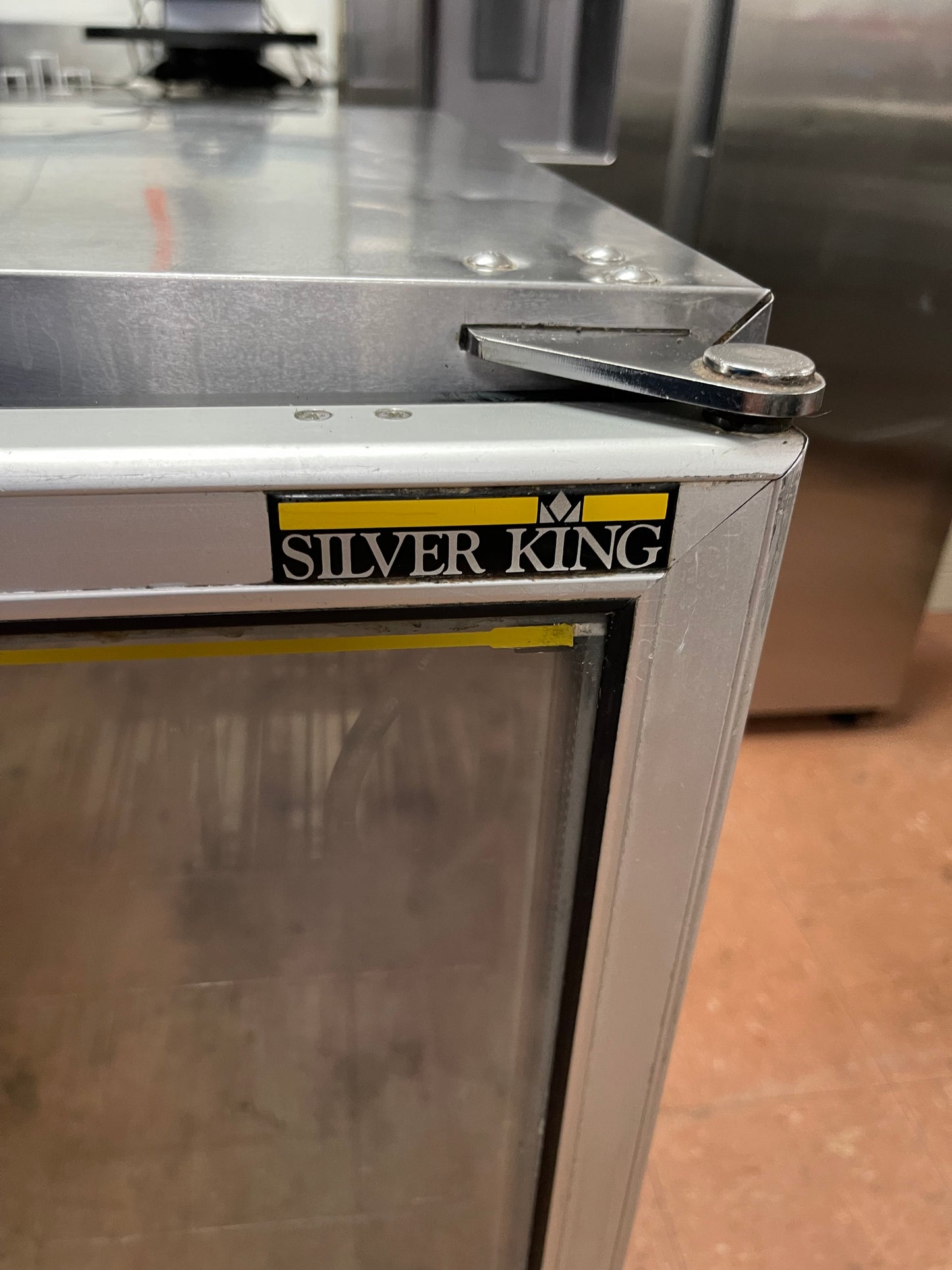 Used Silver King SKF27GB Commercial Glass Door Display Freezer 120V - JS