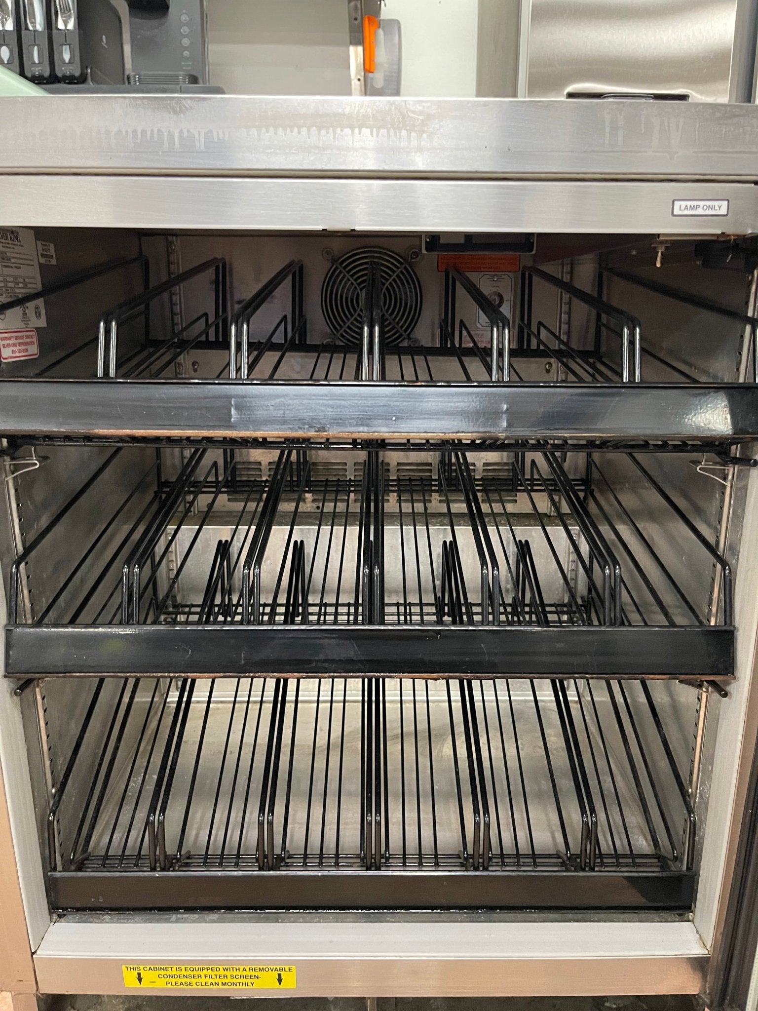 Used Silver King SKF27GB Commercial Glass Door Display Freezer 120V - JS - Falcon Restaurant Supply - 4