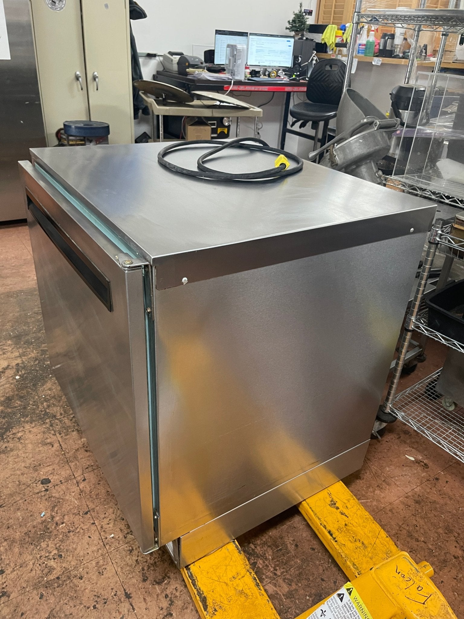 Used Delfield UC4132N Undercounter Stainless Reach In Single Door Freezer 120V - Falcon Restaurant Supply - 6