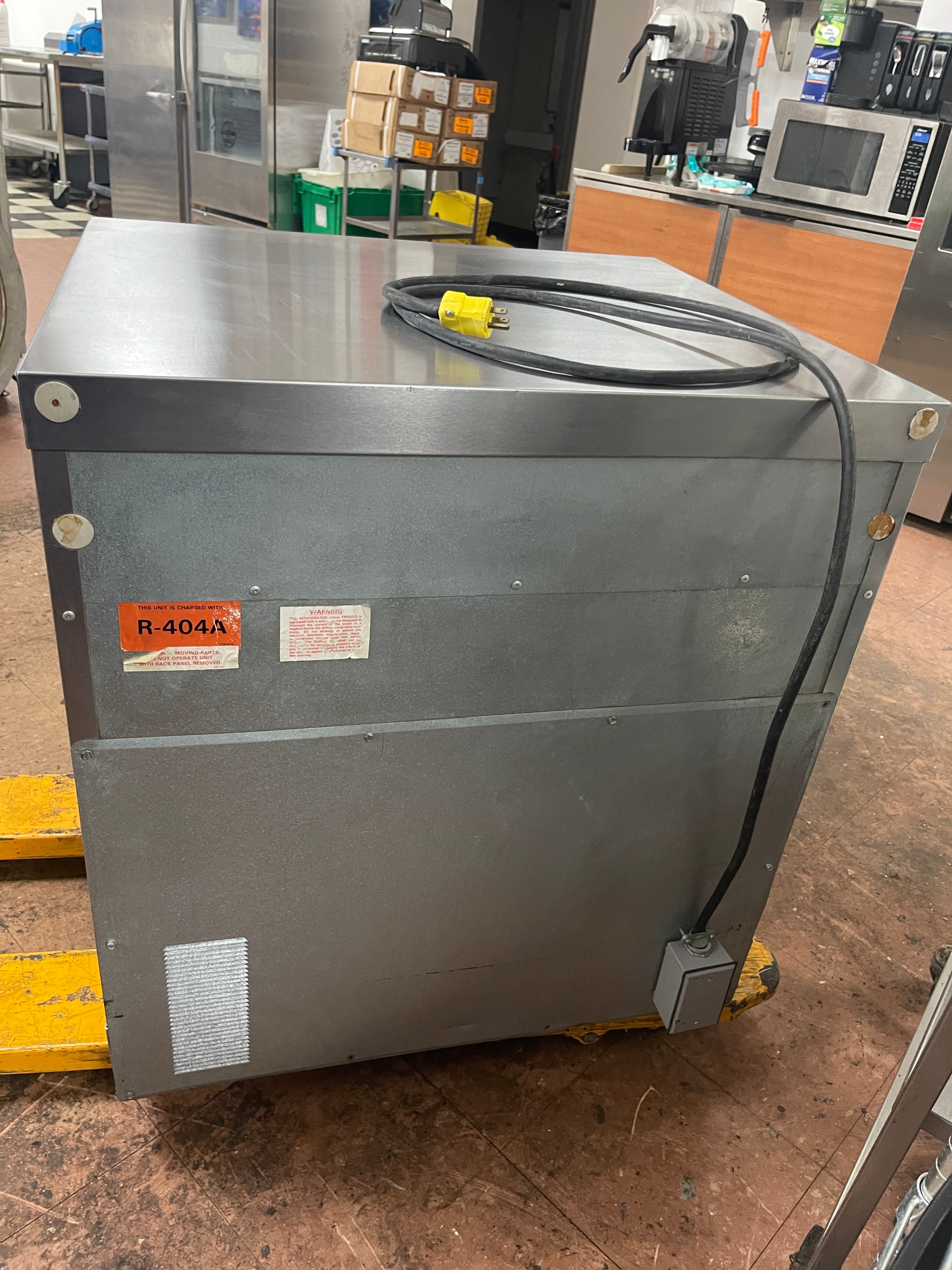 Used Delfield UC4132N Undercounter Stainless Reach In Single Door Freezer 120V