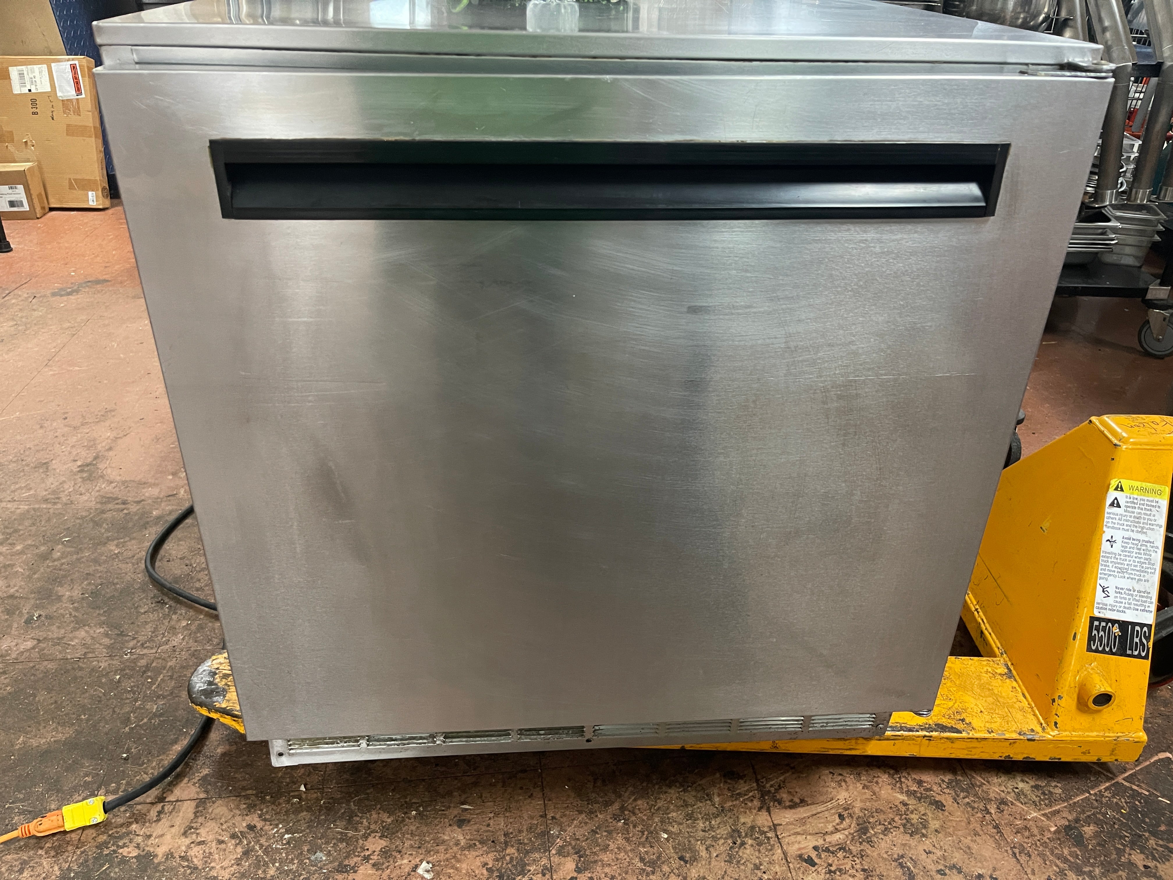 Used Delfield UC4132N Undercounter Stainless Reach In Single Door Freezer 120V