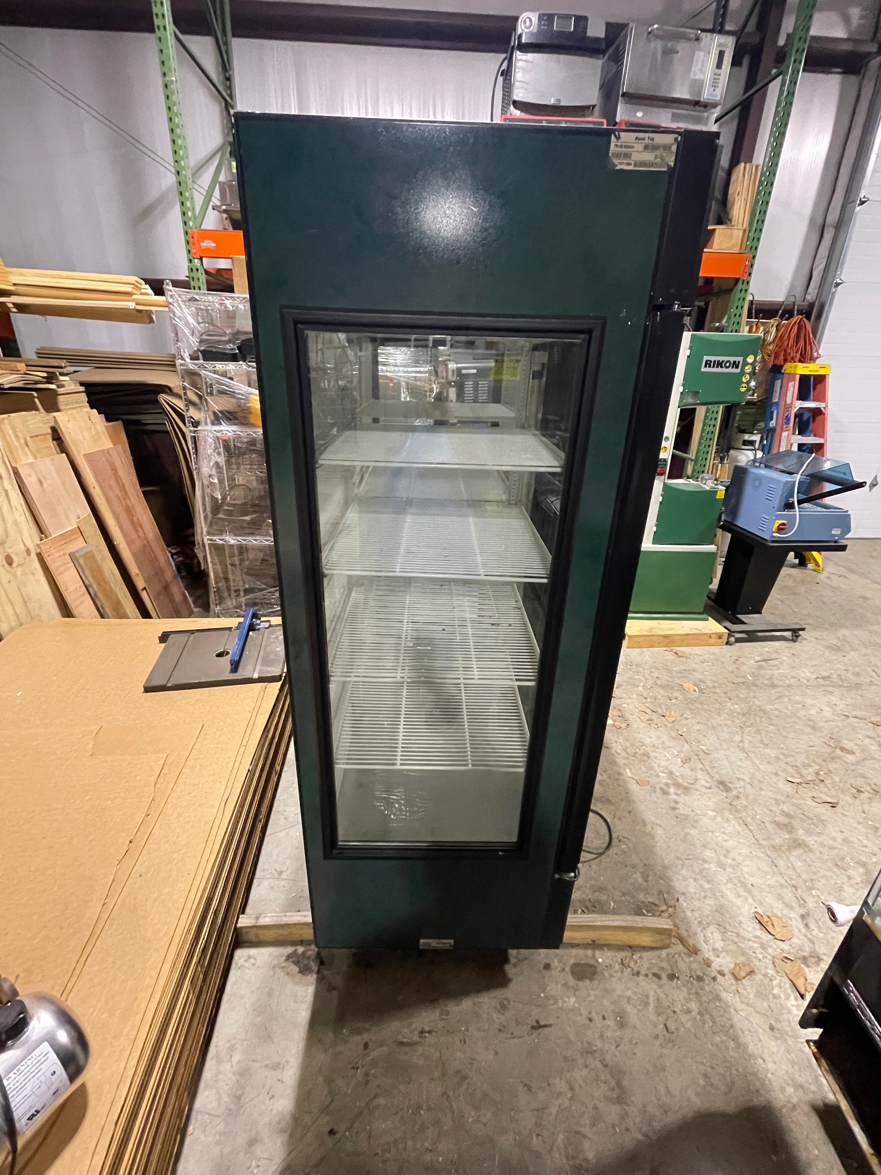 Used 2010 True GEM-49 Glass 2 Door Refrigerated Merchandiser w/ Glass Sides 120V